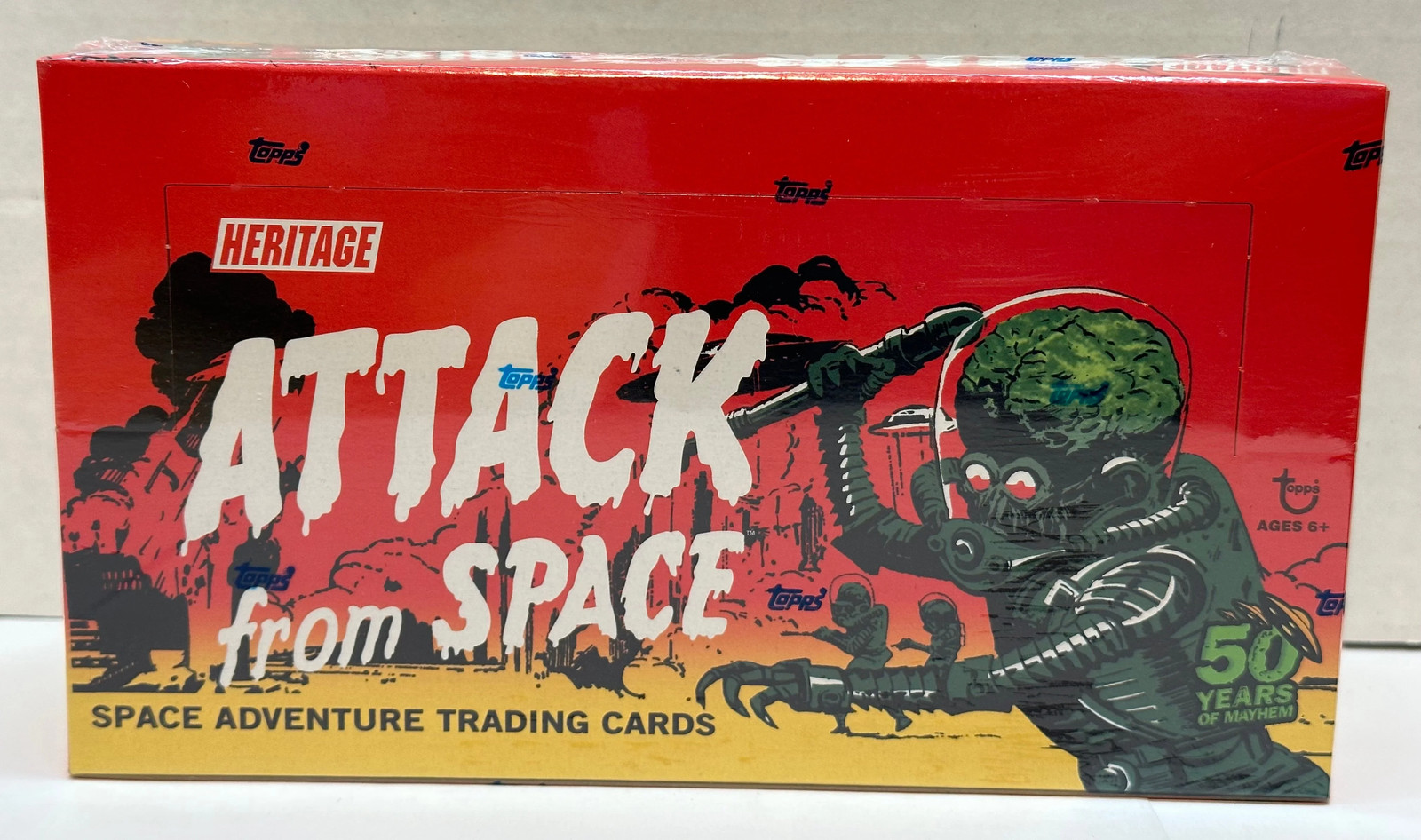 Mars Attacks Attack From Space Heritage Retail Card Box 24 CT Sealed 2012 Topps
