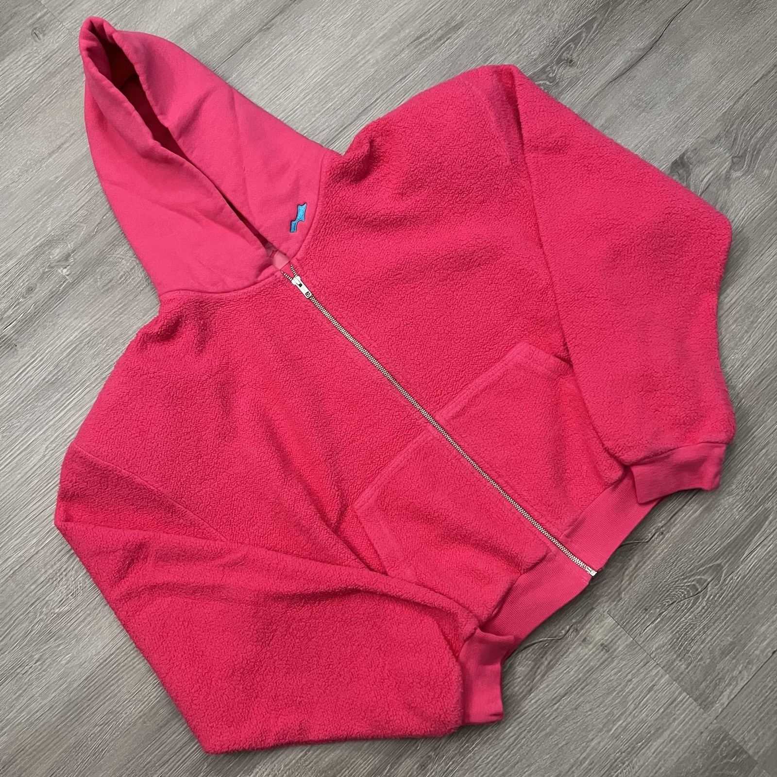 Justin Bieber SKYLRK Reverse Zip Hoodie Punch Size XS Brand New Justin Bieber SKYLRK Reverse Zip Hoodie Punch Size XS Brand New