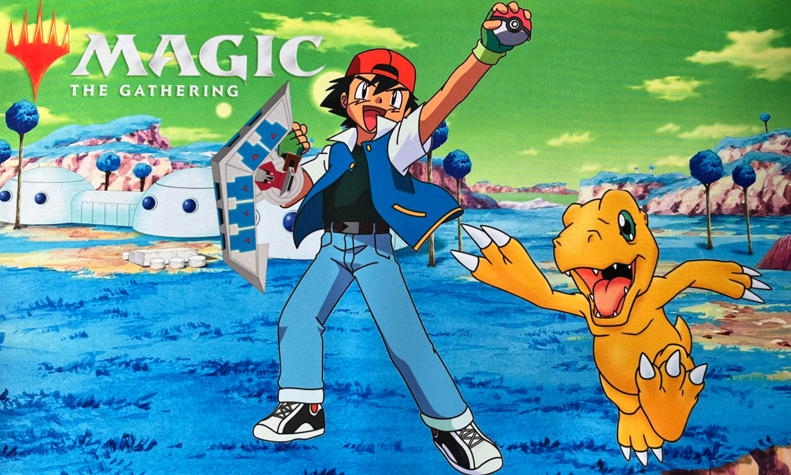 Magic the Gathering Pokemon TCG Digimon Dragon Ball Yugioh Mat | TCG Playmat