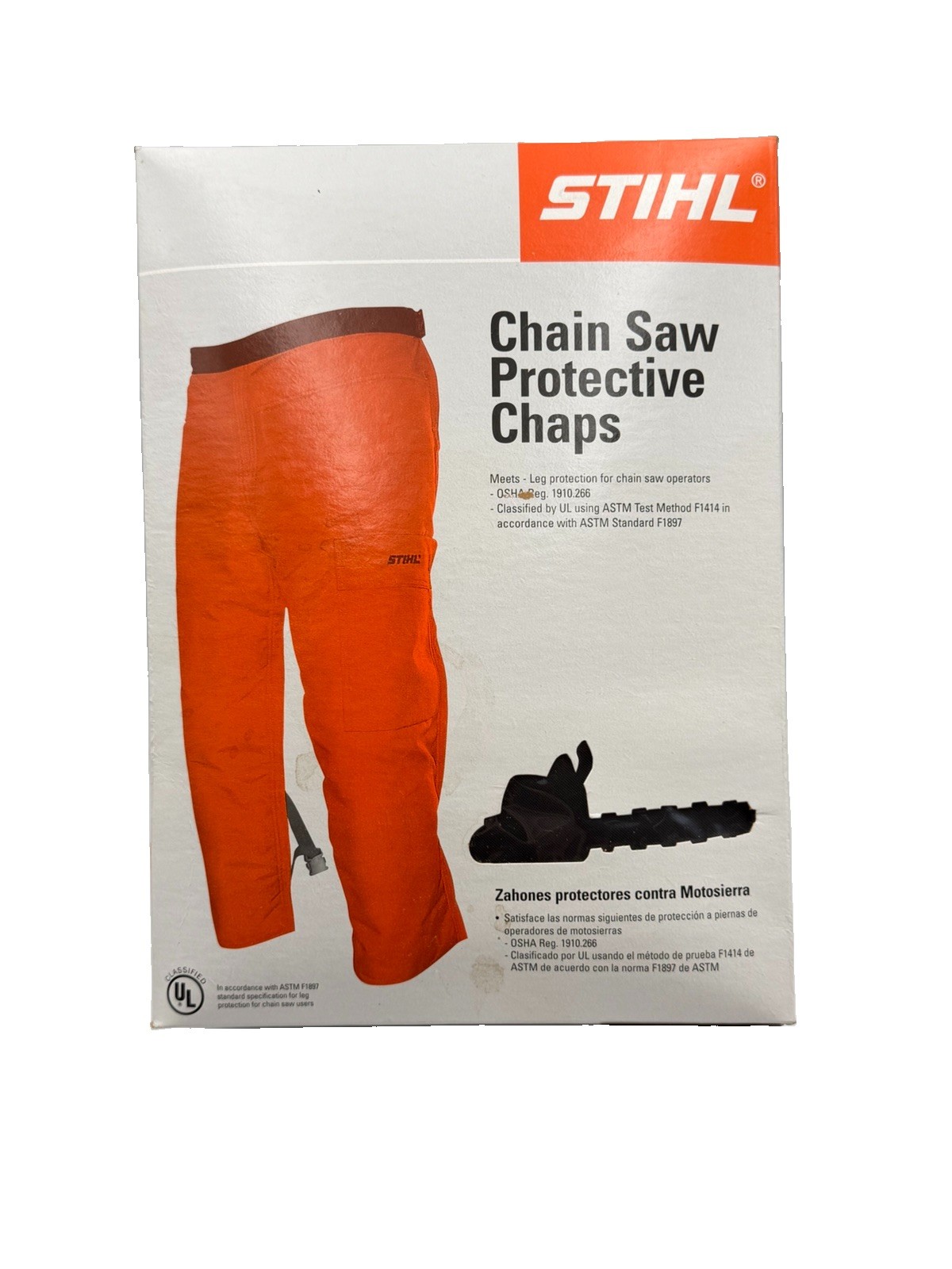 STIHL Chain Saw Protective Chaps, Length 36\ STIHL Chain Saw Protective Chaps, Length 36\