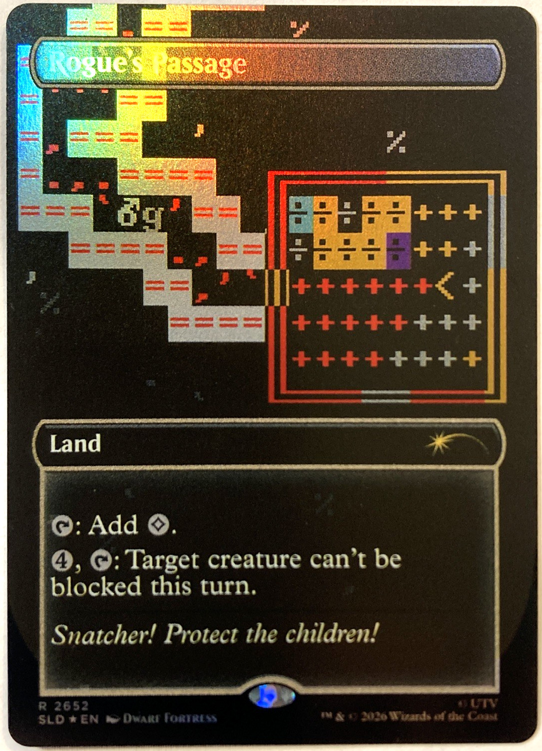 MTG Rogue's Passage (Foil) Secret Lair x Dwarf Fortress 2652 NM
