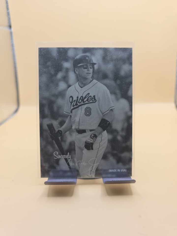 2004 Leaf Exhibits – Cal Ripken Jr. Card #9 – 1939 Style – Sincerely Left 2/46