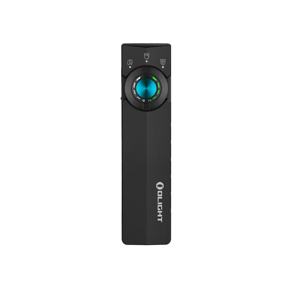 Olight ArkPro Series – Flat Unibody EDC Flashlight with Multi-Light Sources, Bla