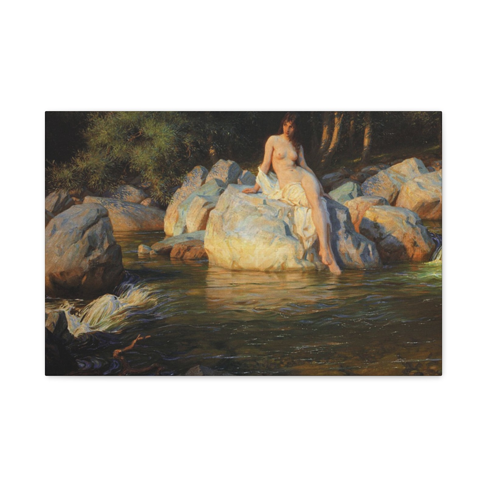Herbert James Draper (1863–1920) The Kelpie - 1913 - Canvas Wall Art