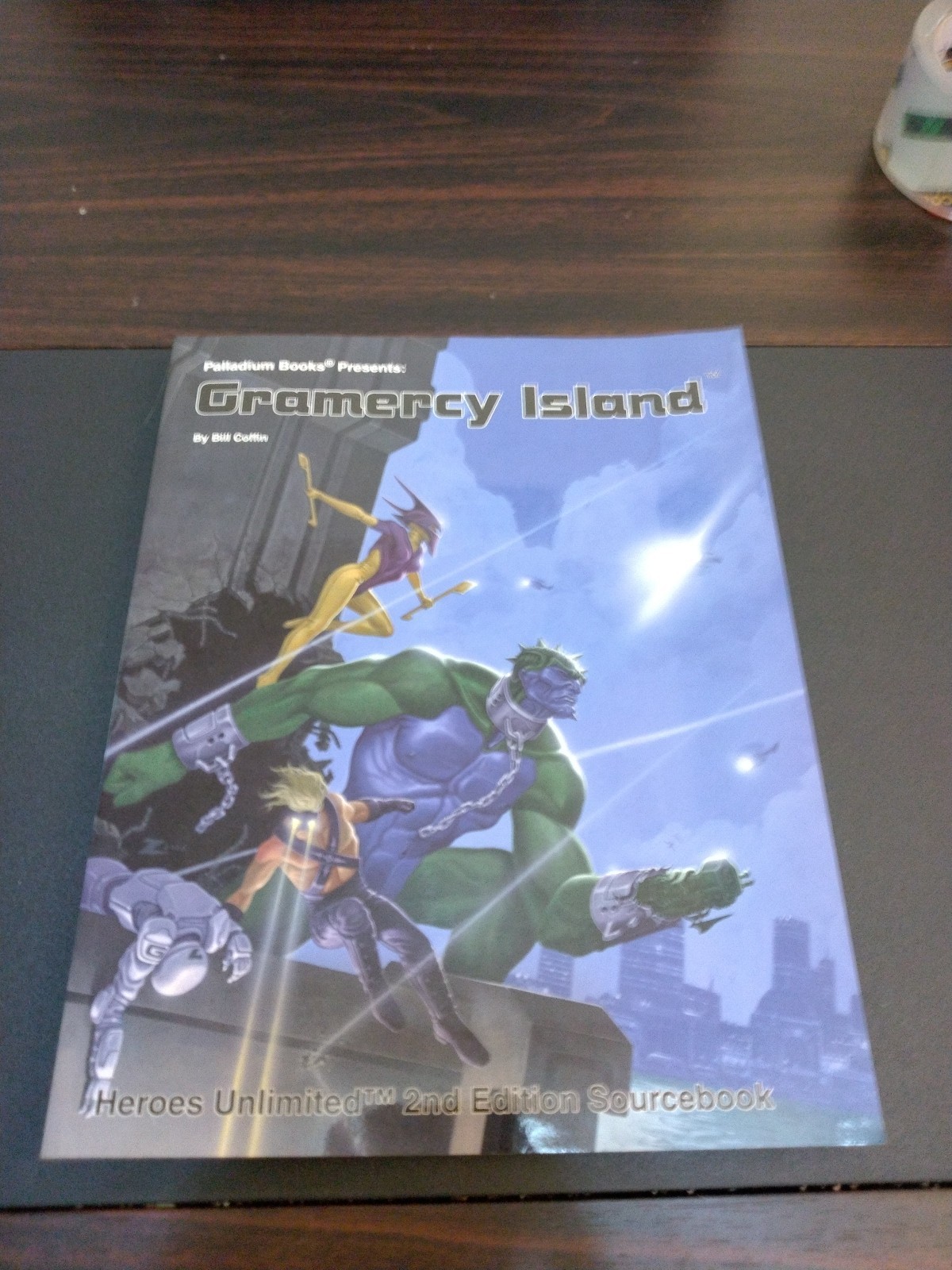 Heroes Unlimited Gramercy Island, autographed Heroes Unlimited Gramercy Island, autographed