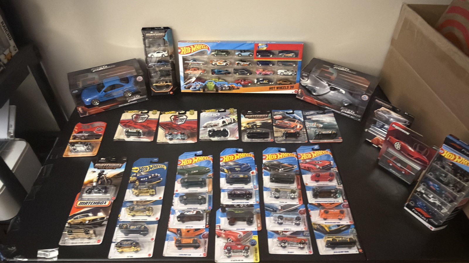 Jada 25 Years of Fast & Furious, Hot Wheels diecast Car Chase Collection Lot + Jada 25 Years of Fast & Furious, Hot Wheels diecast Car Chase Collection Lot +