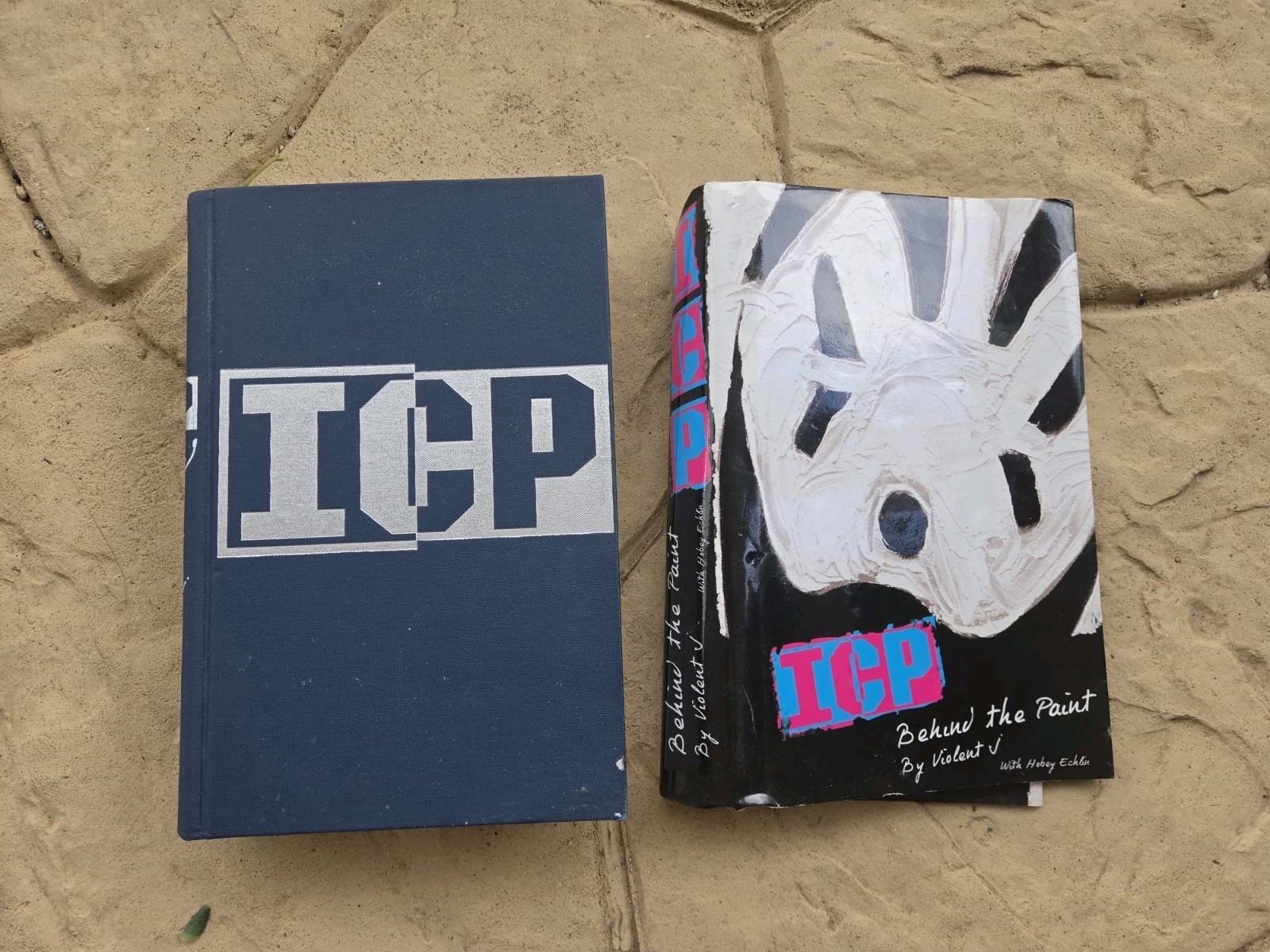 ICP Behind the Paint by Violent J Hardcover Book 2ND  2003  Insane Clown Posse