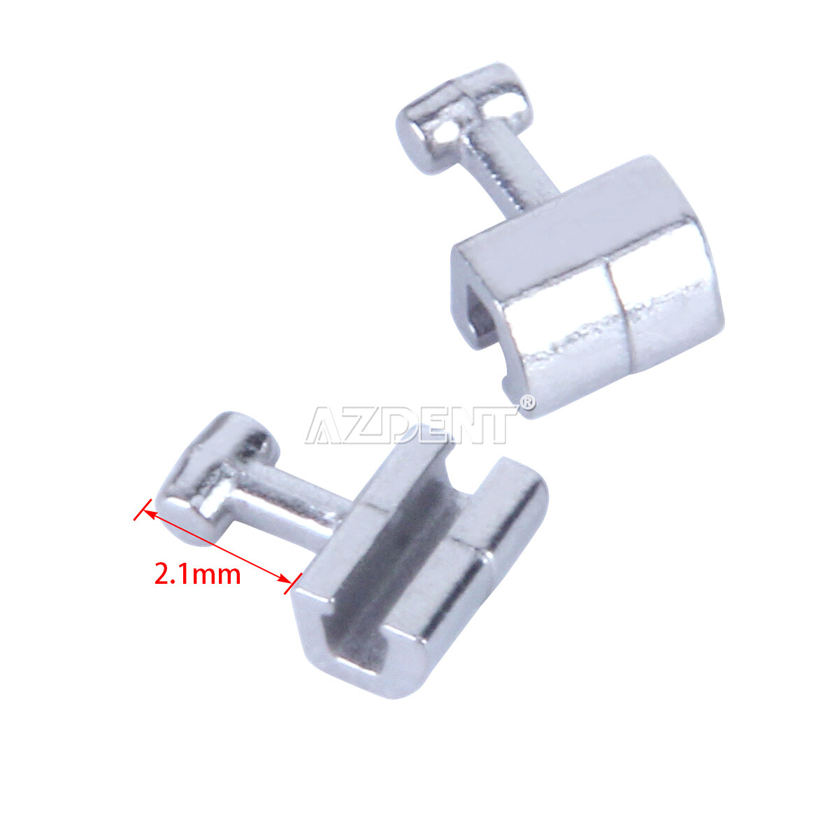 10 Model AZDENT Dental Orthodontic Crimpable Hook Stops Type 10pcs/pack