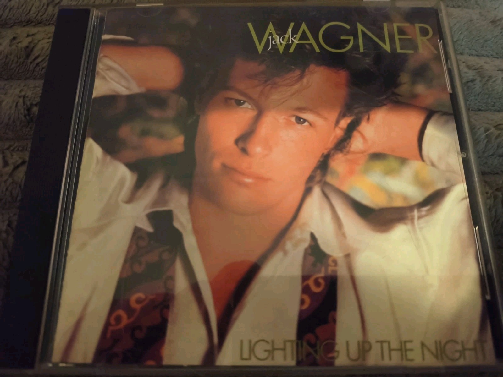 Jack Wagner/ LightingUp The Night CD 1999 QWest Japan With OBI  10 Tracks