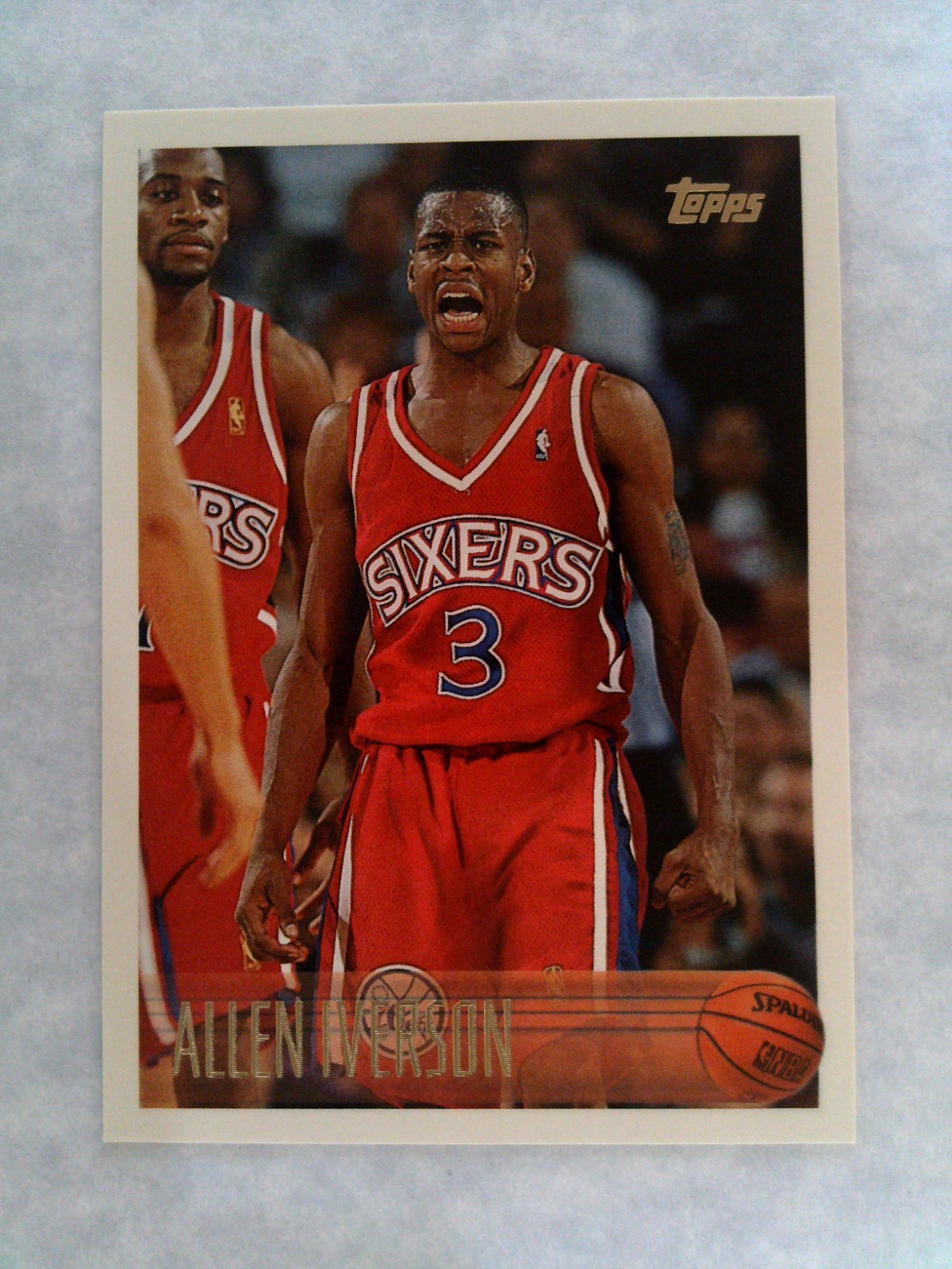 1996-97 Topps Basketball Allen Iverson #171 Rookie RC HOF 1996-97 Topps Basketball Allen Iverson #171 Rookie RC HOF