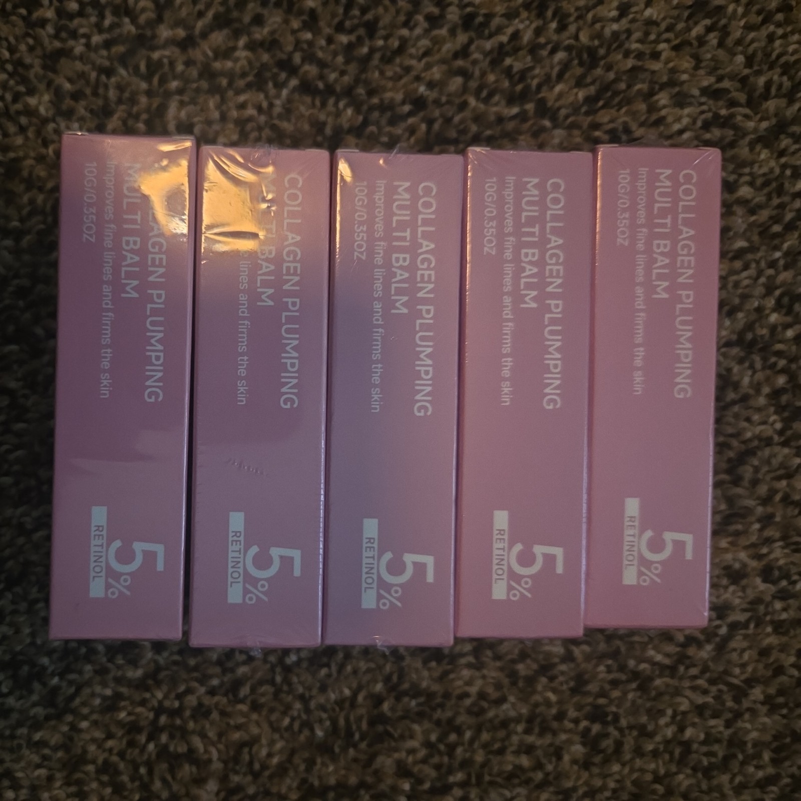 Lot Of 5 Collagen Plumping Multi Balm Improves Fine Lines And Firms Skin 5%