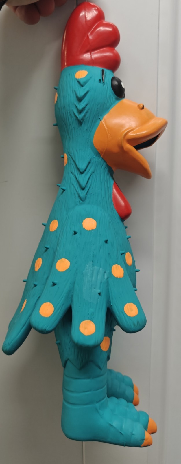 Multipet Latex Large Rooster Dog Toy / 15” By Multipet With Squeaker Multipet Latex Large Rooster Dog Toy / 15” By Multipet With Squeaker