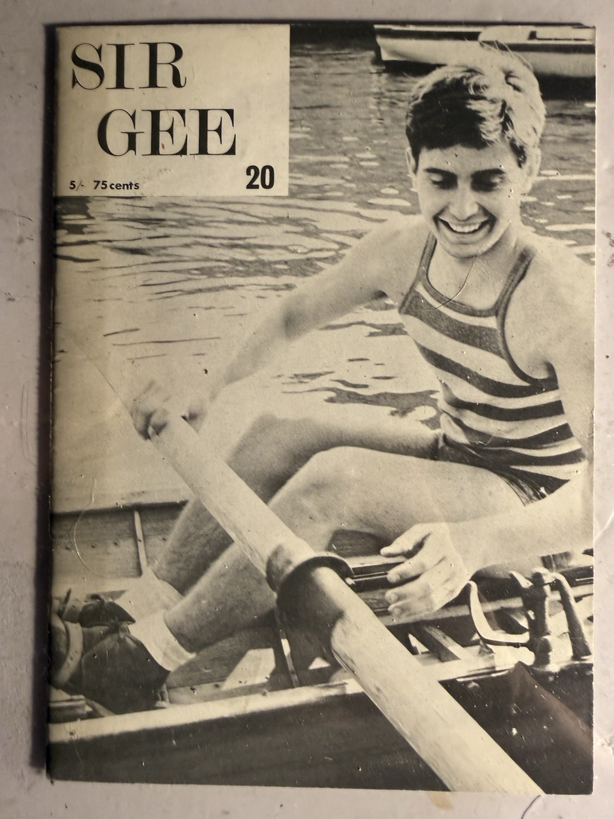SIR GEE #20 1969 BRITISH PHYSIQUE PHOTOGRAPHY & ART MAGAZINE GAY Interest RARE