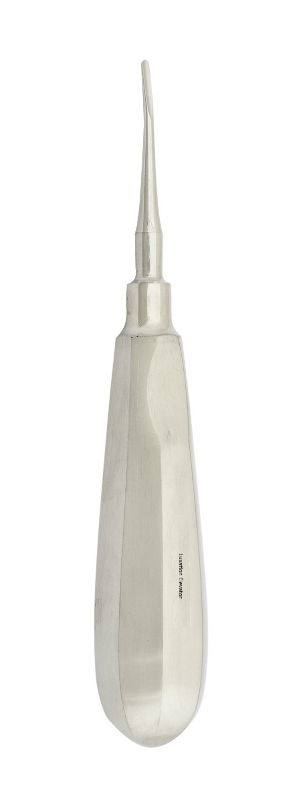 Dental Luxation Elevator, Curved Tip, 4 mm wide Dental Luxation Elevator, Curved Tip, 4 mm wide