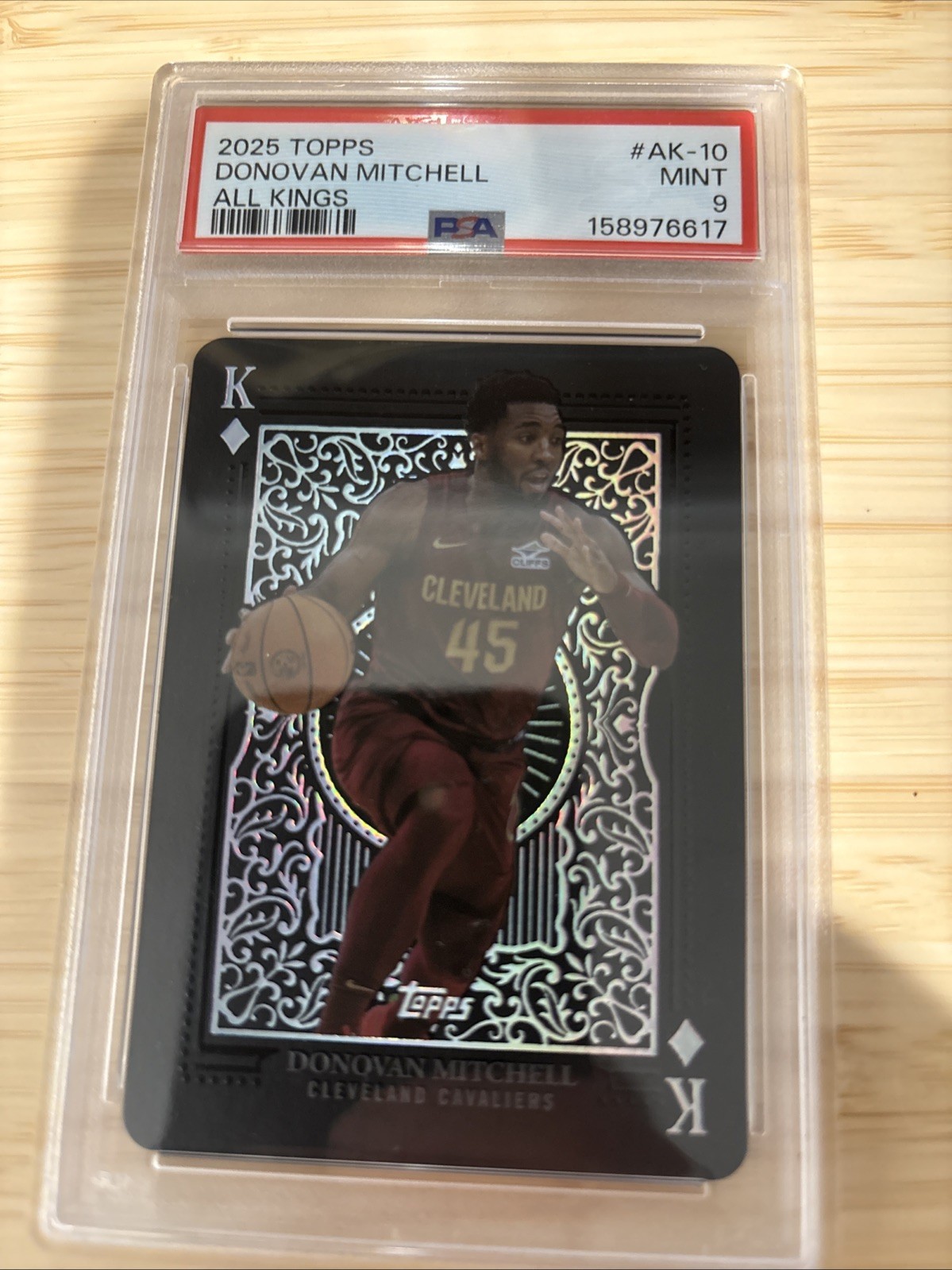 2025-26 Topps Donovan Mitchell All-Kings Basketball PSA 9 2025-26 Topps Donovan Mitchell All-Kings Basketball PSA 9