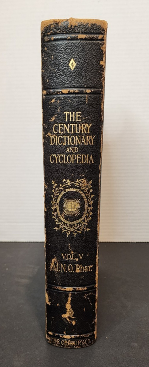 The Century Dictionary And Cyclopedia Volume V: M. N. O. PHAR. 1897 CENTURY  CO.