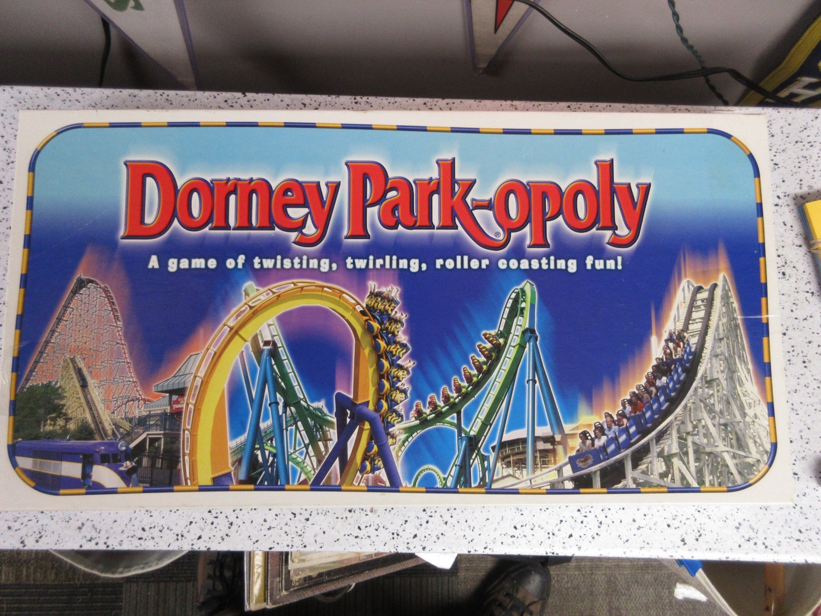 Dorney Park-opoly Wildwater Kingdom Board Game Theme Park Monopoly Summer Retro Dorney Park-opoly Wildwater Kingdom Board Game Theme Park Monopoly Summer Retro