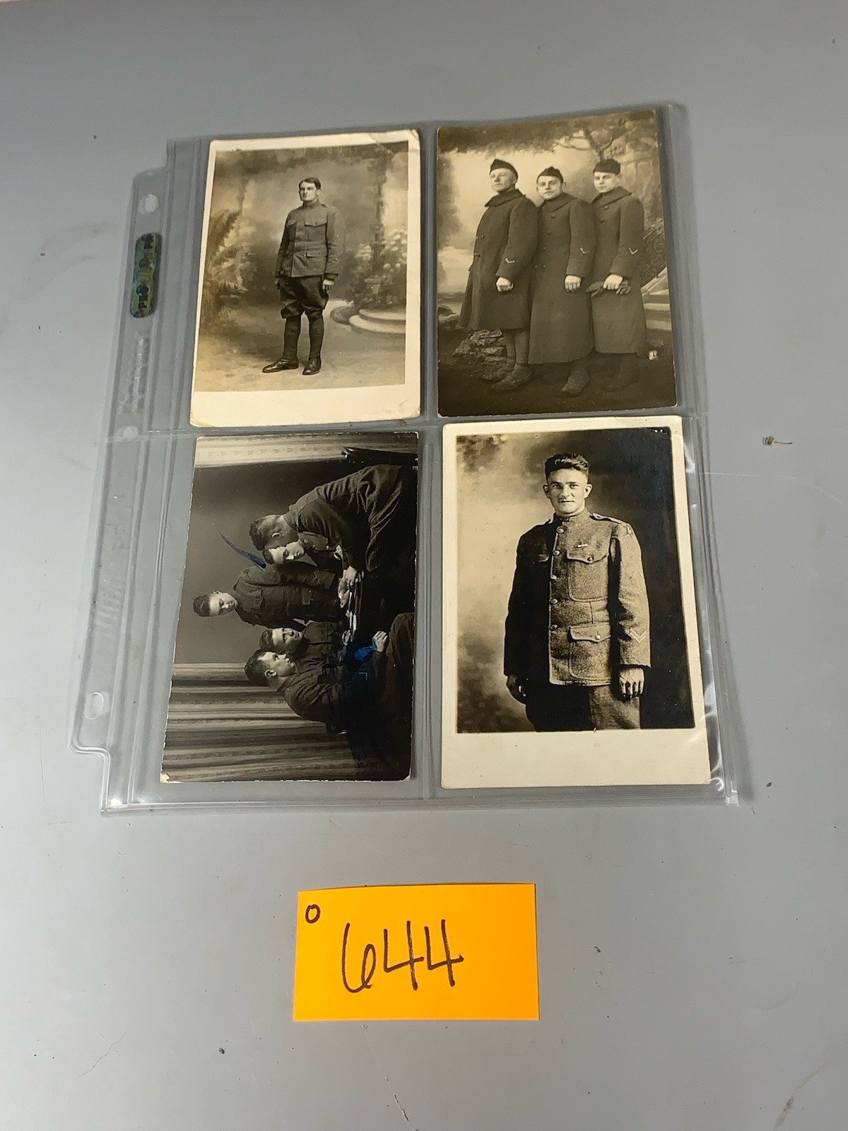 WW US Group of photos of Soldiers from th Division one showing O644