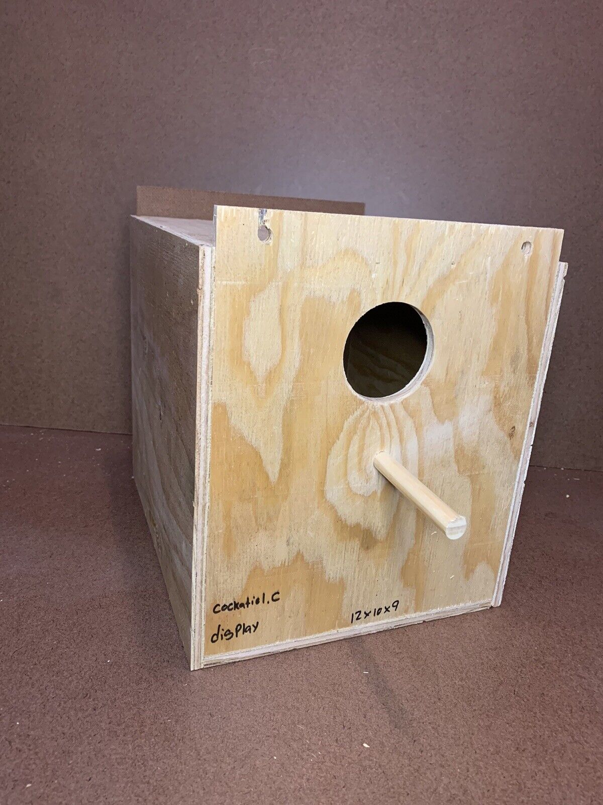 Concept Cockatiel Nest Box 12x10x9 Breeders Nest