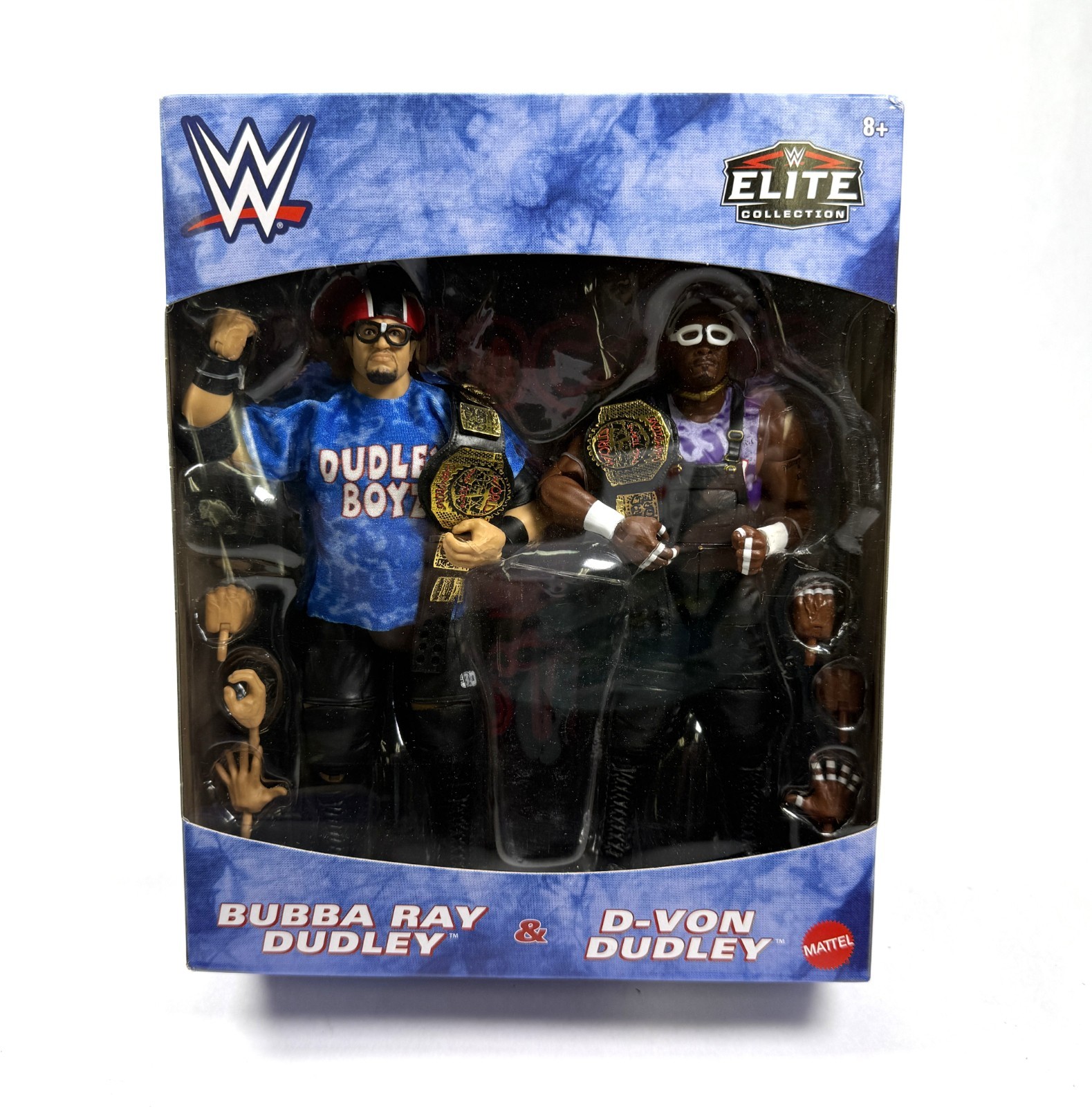 Dudley Boyz WWE Mattel Elite Figure Set New Sealed ECW Bubby Ray D-Von Ringside Dudley Boyz WWE Mattel Elite Figure Set New Sealed ECW Bubby Ray D-Von Ringside