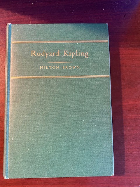 1945 *FIRST* Rudyard Kipling: A New Appreciation by Hilton Brown VG Condition