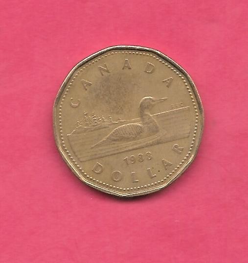 CANADA KM157 1988 VF-VERY FINE-NICE CIRCULATED LOONEY OLD 1 DOLLAR COIN CANADA KM157 1988 VF-VERY FINE-NICE CIRCULATED LOONEY OLD 1 DOLLAR COIN