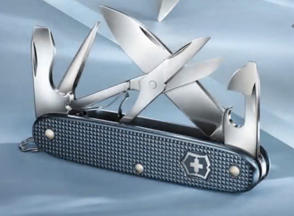Victorinox Pioneer X 2026 Limited Edition Alox 93mm Swiss Army Glacial Blue New Victorinox Pioneer X 2026 Limited Edition Alox 93mm Swiss Army Glacial Blue New
