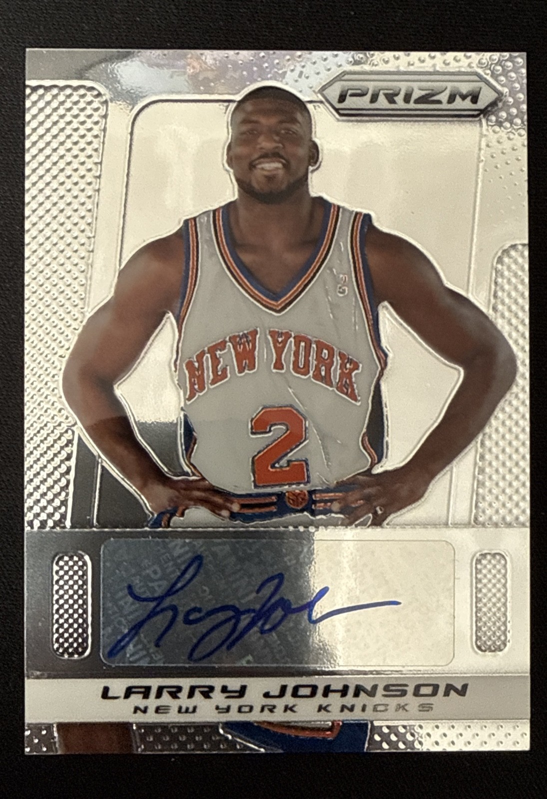 2013-14 Panini Prizm - Autographs Larry Johnson #57 (AU) 2013-14 Panini Prizm - Autographs Larry Johnson #57 (AU)