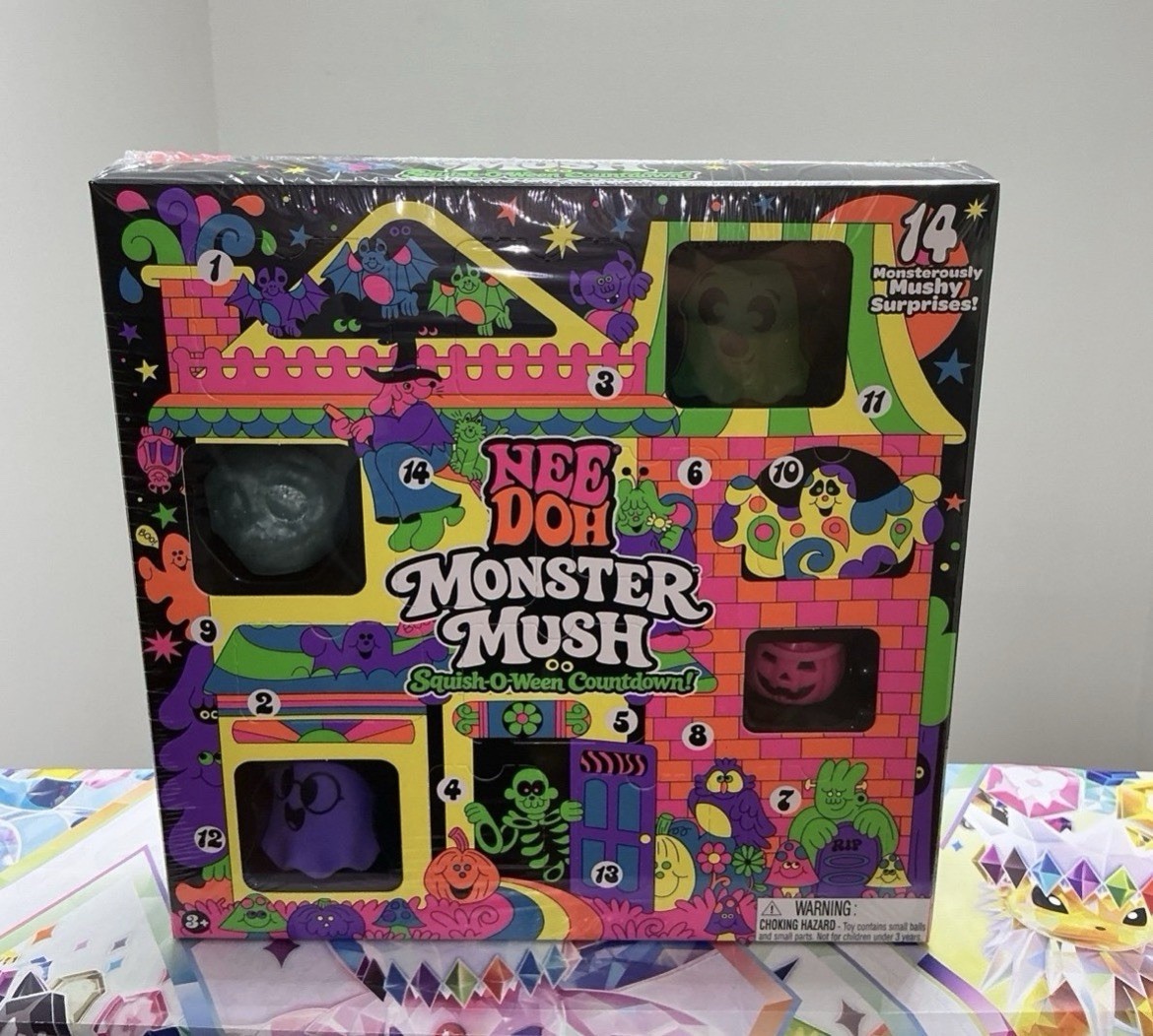 New Rare NeeDoh Monster Mush Advent Calendar
