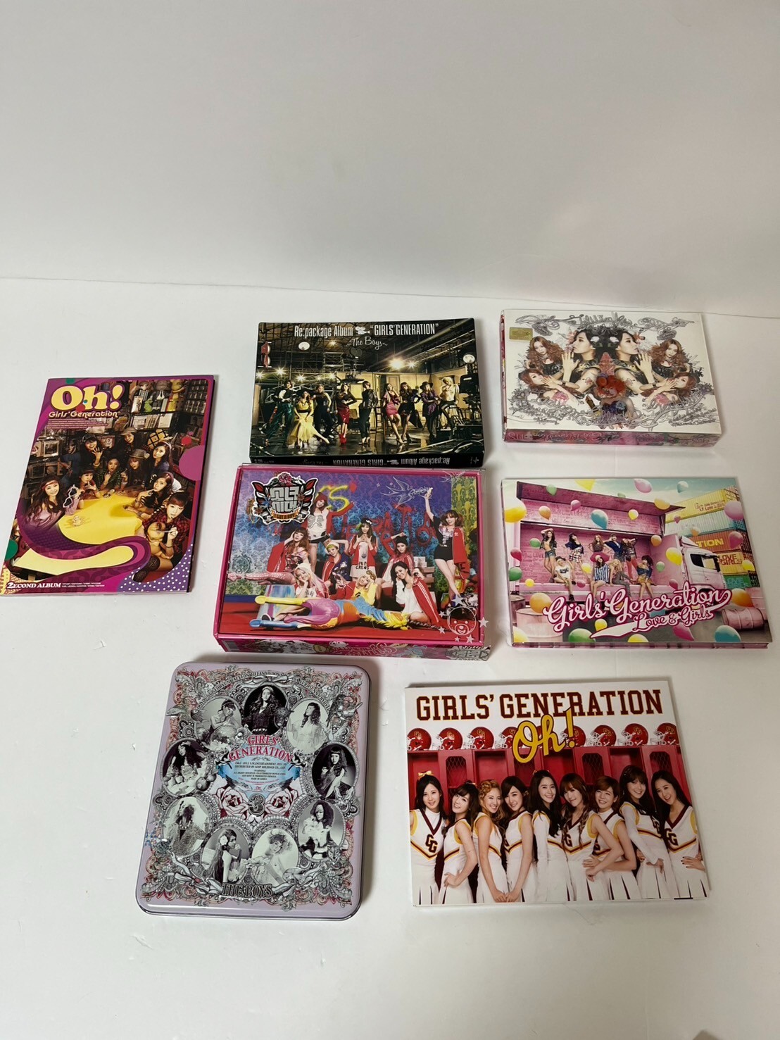 CD SNSD Girls Generation 7 CD Album SET Korea Album