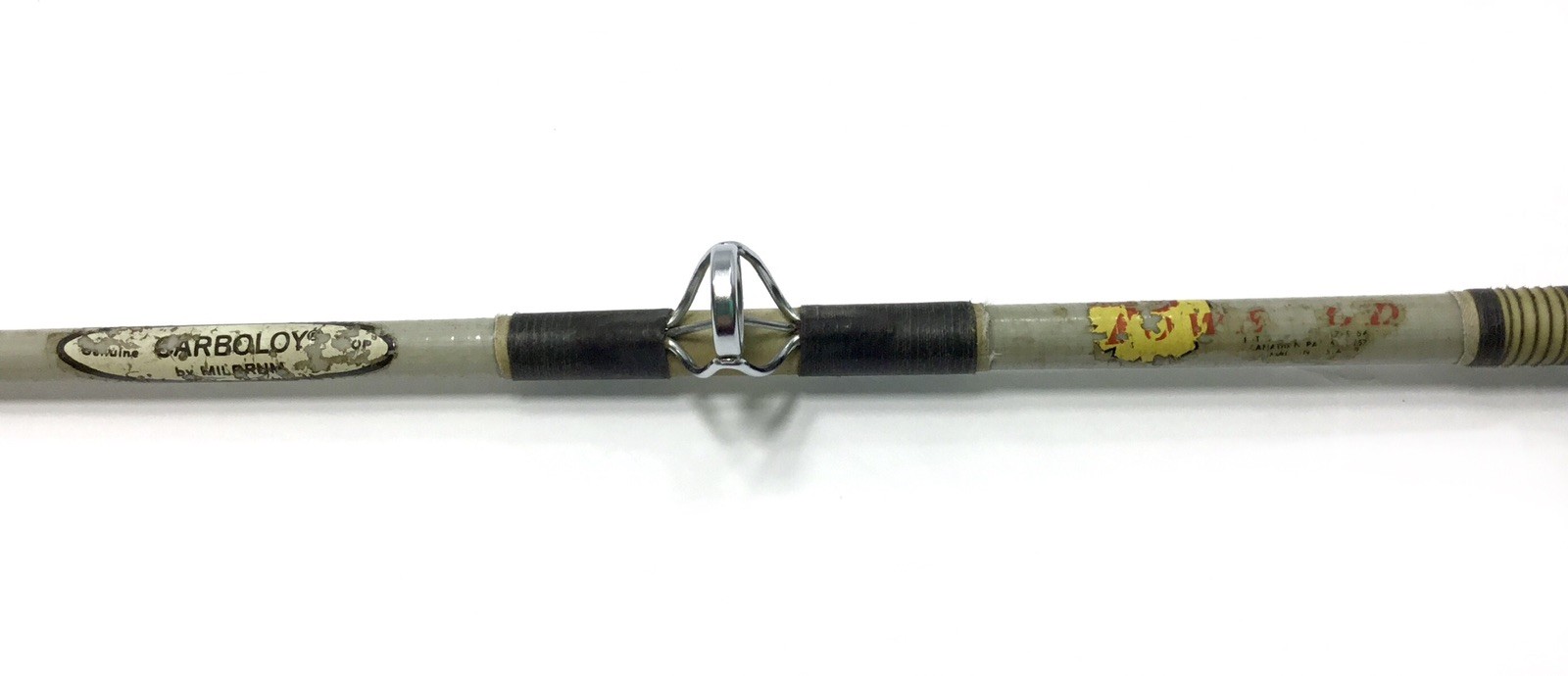 Carboloy by Mildrum Powered Varmac Seat Vintage Fishing Boat Rod 6\'4\