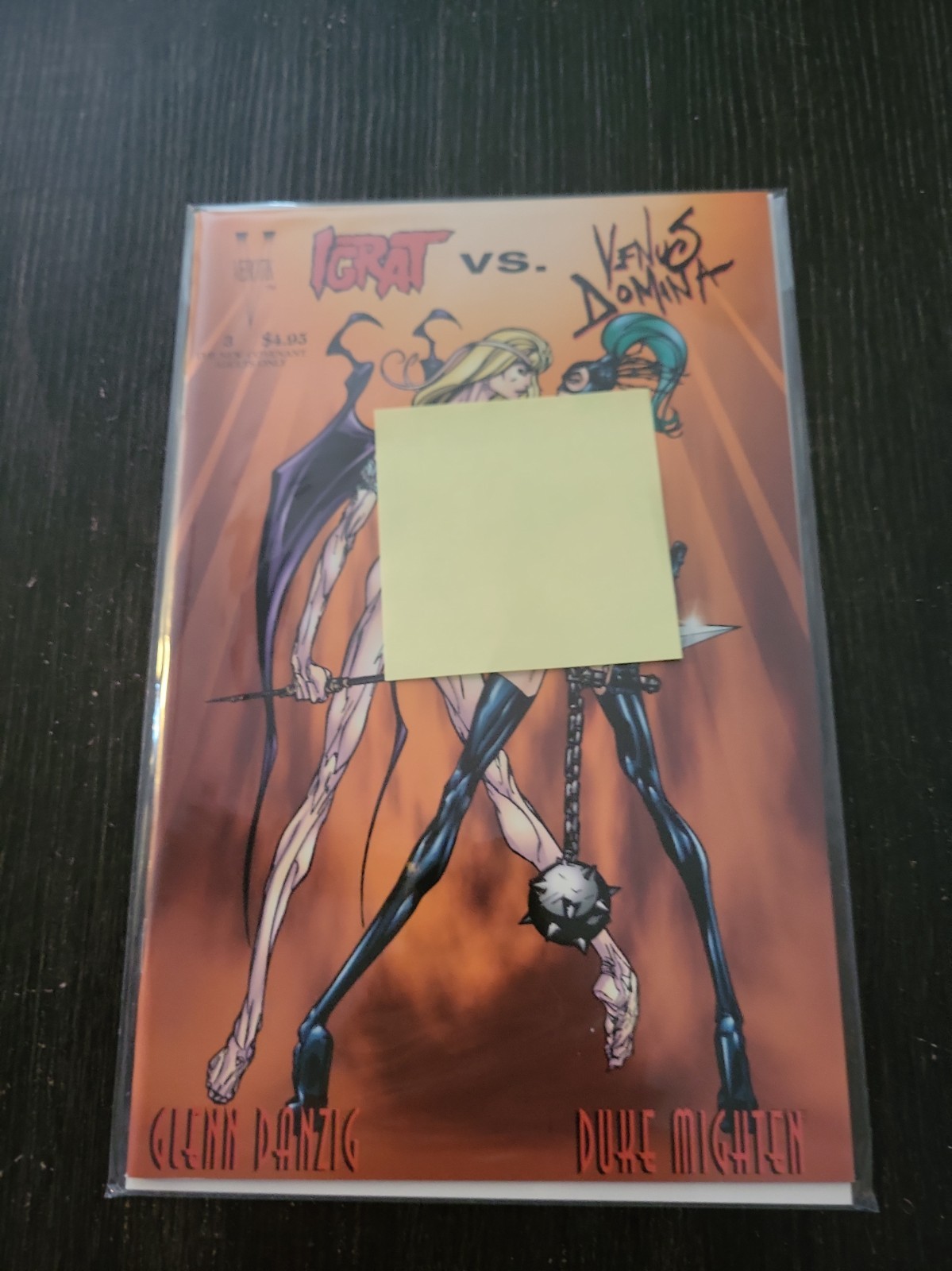 VEROTIK IGRAT VS. VENUS DOMINA #3 1997 Higher Grade VEROTIK IGRAT VS. VENUS DOMINA #3 1997 Higher Grade