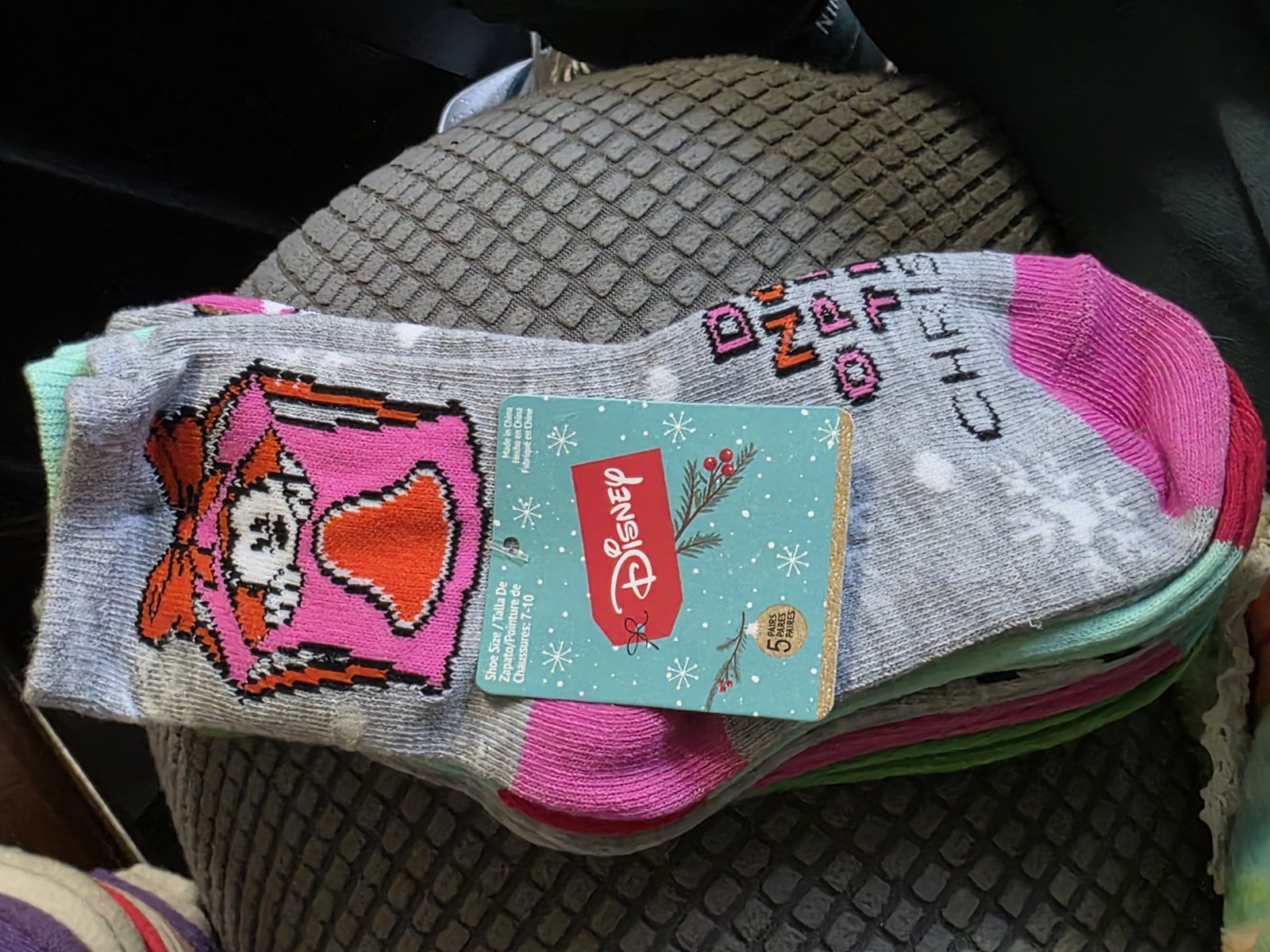 Disney Mickey & Minnie girls socks