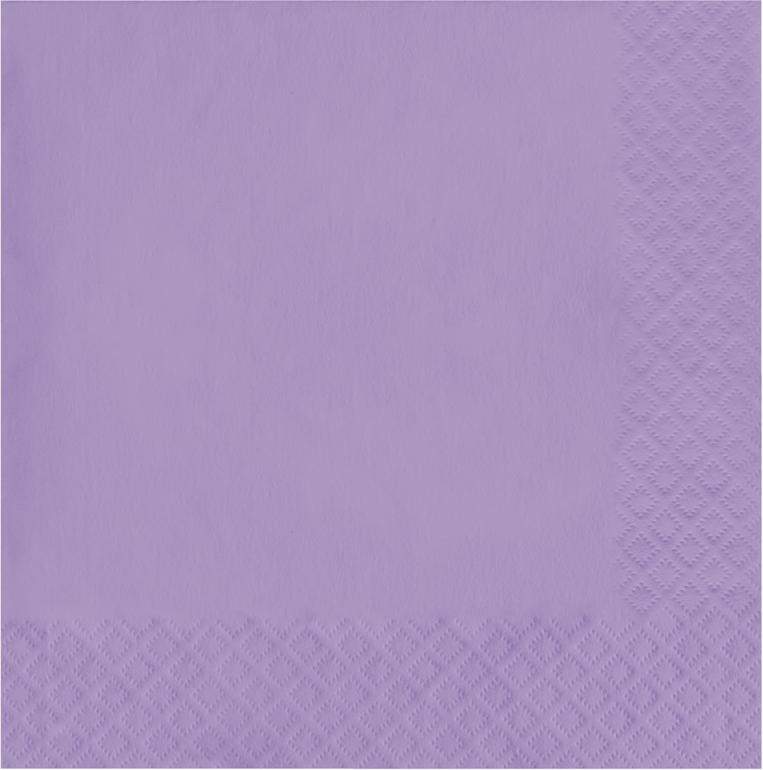 50 ct, 6.5 in, Luscious Lavender, Touch of Color Party Paper Napkins 50 ct, 6.5 in, Luscious Lavender, Touch of Color Party Paper Napkins