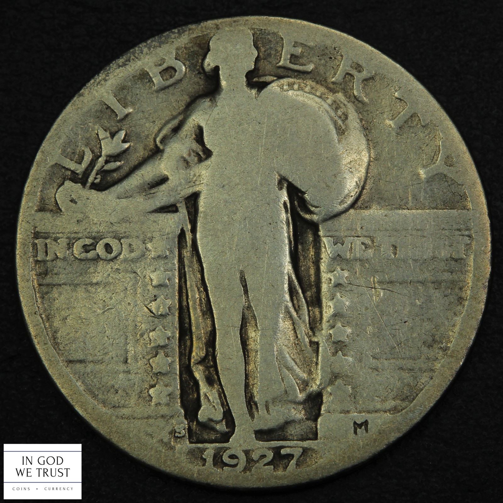 1927 S Standing Liberty Silver Quarter 25C (Key Date) 1927 S Standing Liberty Silver Quarter 25C (Key Date)