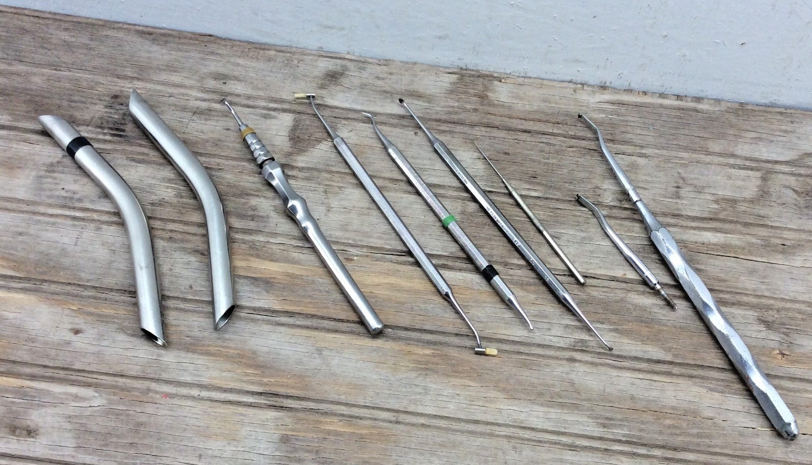 Crescent Dental Instruments Crown & Bridge Remover Double Ended Lot of 8 Vintage
