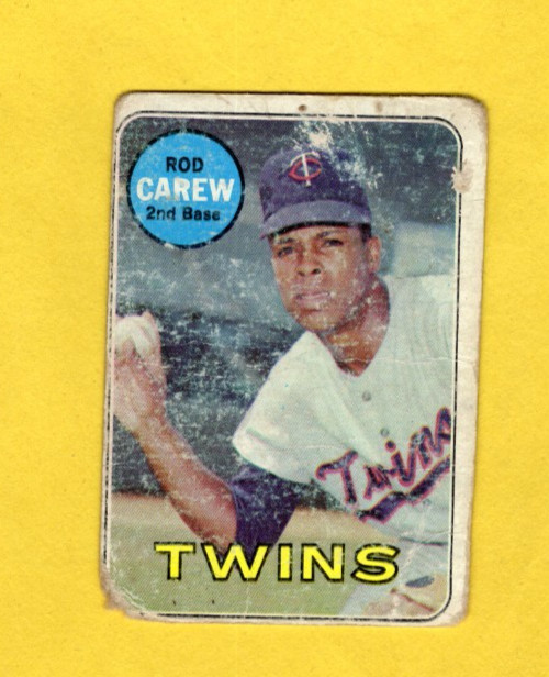 1969 Topps Rod Carew #510 Minnesota Twins FILLER 1969 Topps Rod Carew #510 Minnesota Twins FILLER