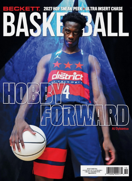 New October 2026 Beckett Basketball Card Price Guide Magazine With AJ Dybantsa New October 2026 Beckett Basketball Card Price Guide Magazine With AJ Dybantsa