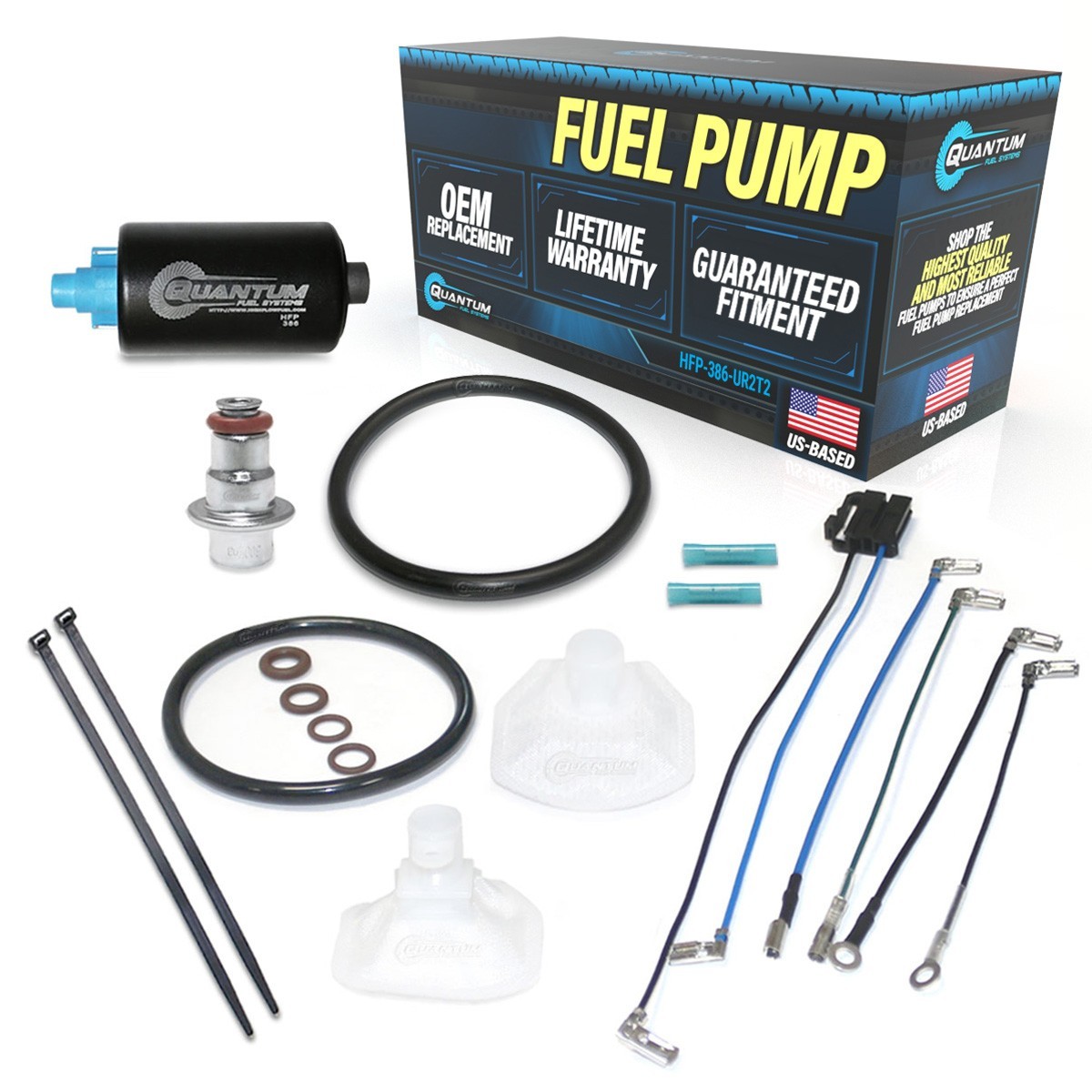 Fits 2007-2015 Suzuki GSX-R1000 15100-47H11 EFI Fuel Pump +Regulator +Tank Seal