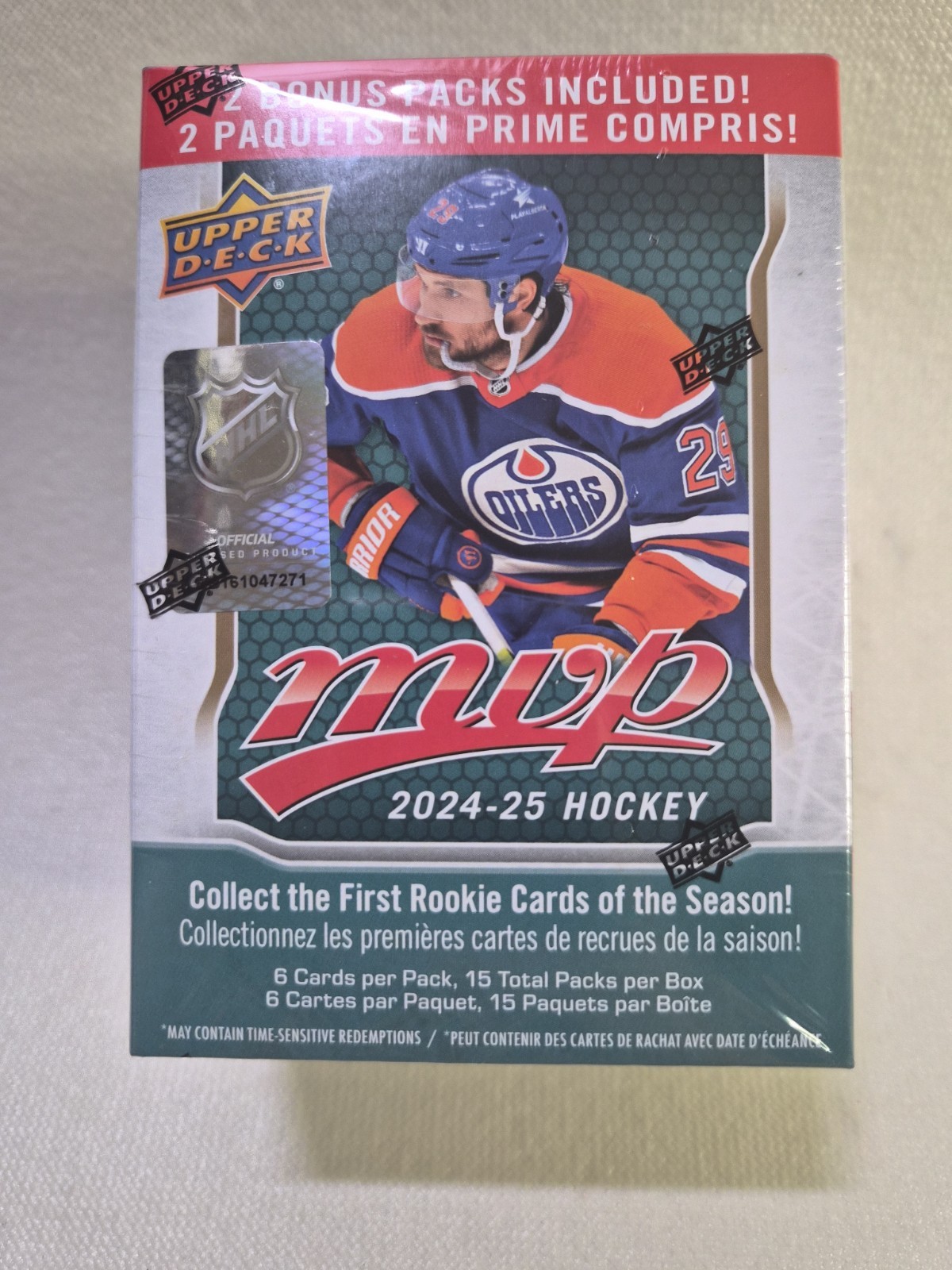 2024-25 Upper Deck MVP Hockey Blaster Box Factory Sealed 2024-25 Upper Deck MVP Hockey Blaster Box Factory Sealed