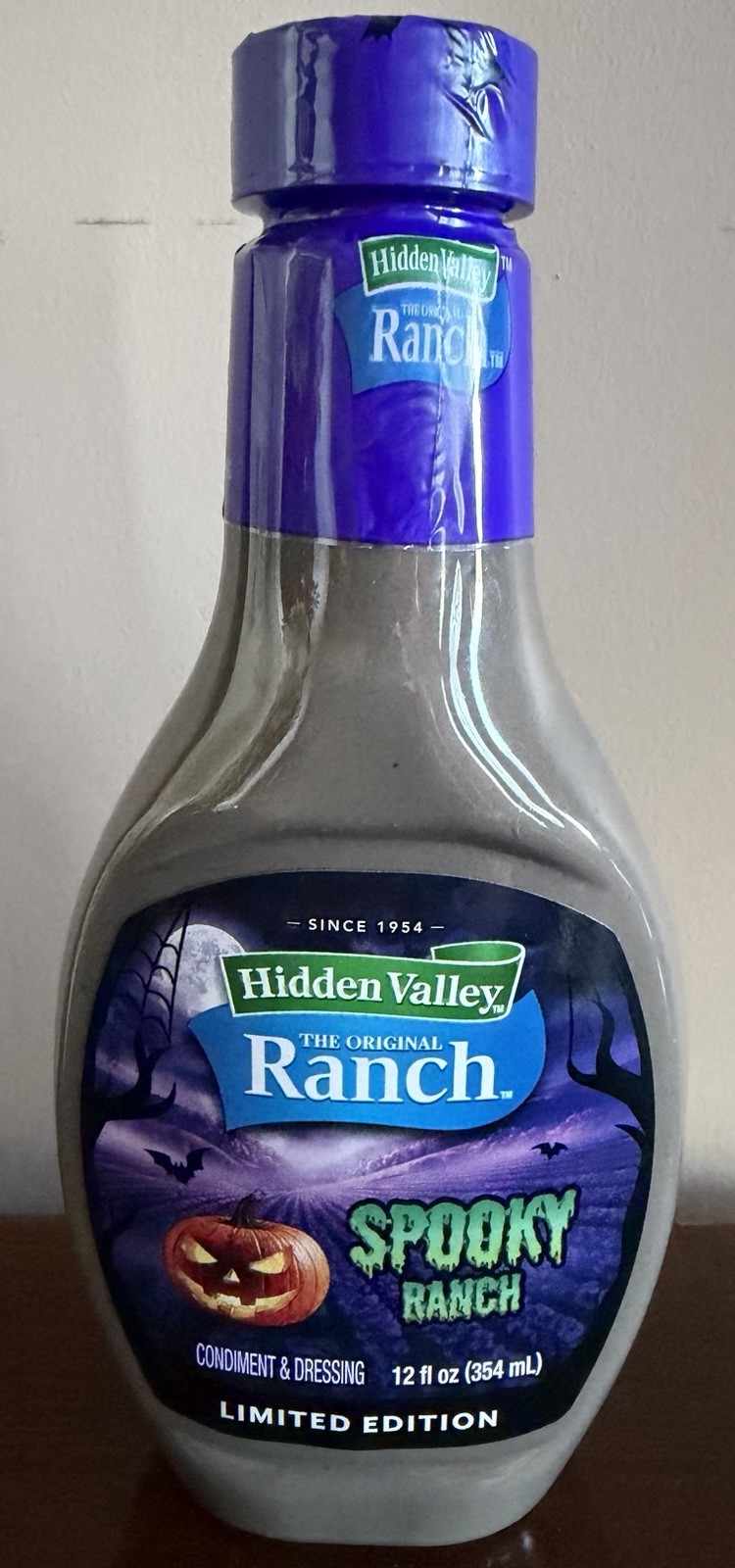 New Hidden Valley Spooky Black Ranch 12oz Limited Edition 2026 Halloween Sealed New Hidden Valley Spooky Black Ranch 12oz Limited Edition 2026 Halloween Sealed