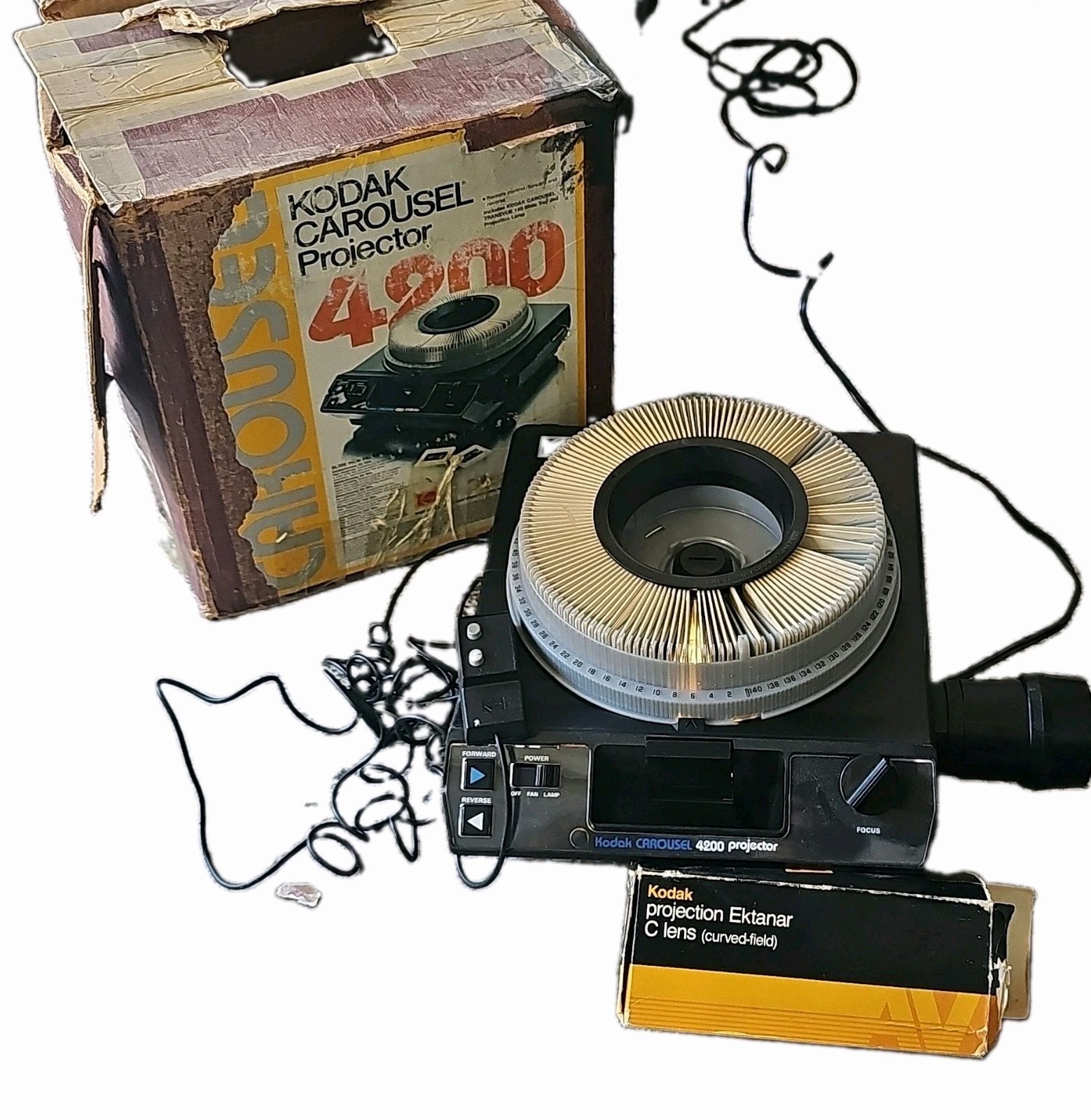 1986 Kodak Carousel 4200 Slide Projector WoRKS PERFECT *Read DESCRIPTION*BONUS 1986 Kodak Carousel 4200 Slide Projector WoRKS PERFECT *Read DESCRIPTION*BONUS
