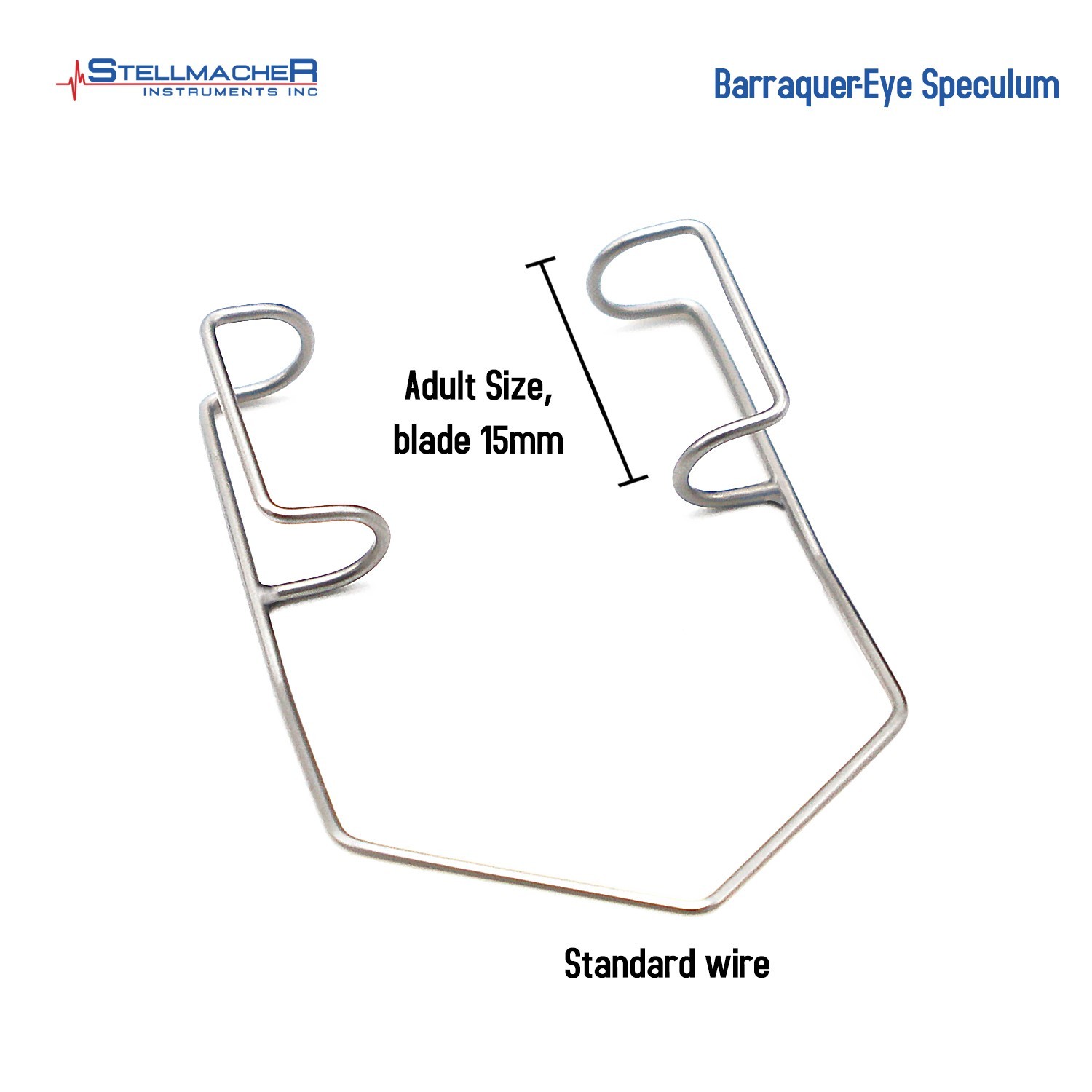 Barraquer Eye Speculum Stainless Steel ENT Speculum Ophthalmic Instrument German