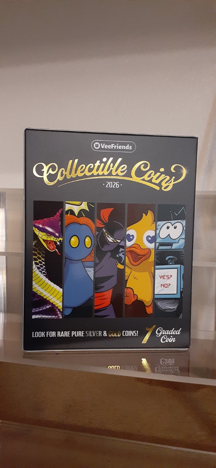 *SEALED* VeeFriends Collectible Coins 2026 Blind Box Graded Coin + Mini Comic *SEALED* VeeFriends Collectible Coins 2026 Blind Box Graded Coin + Mini Comic