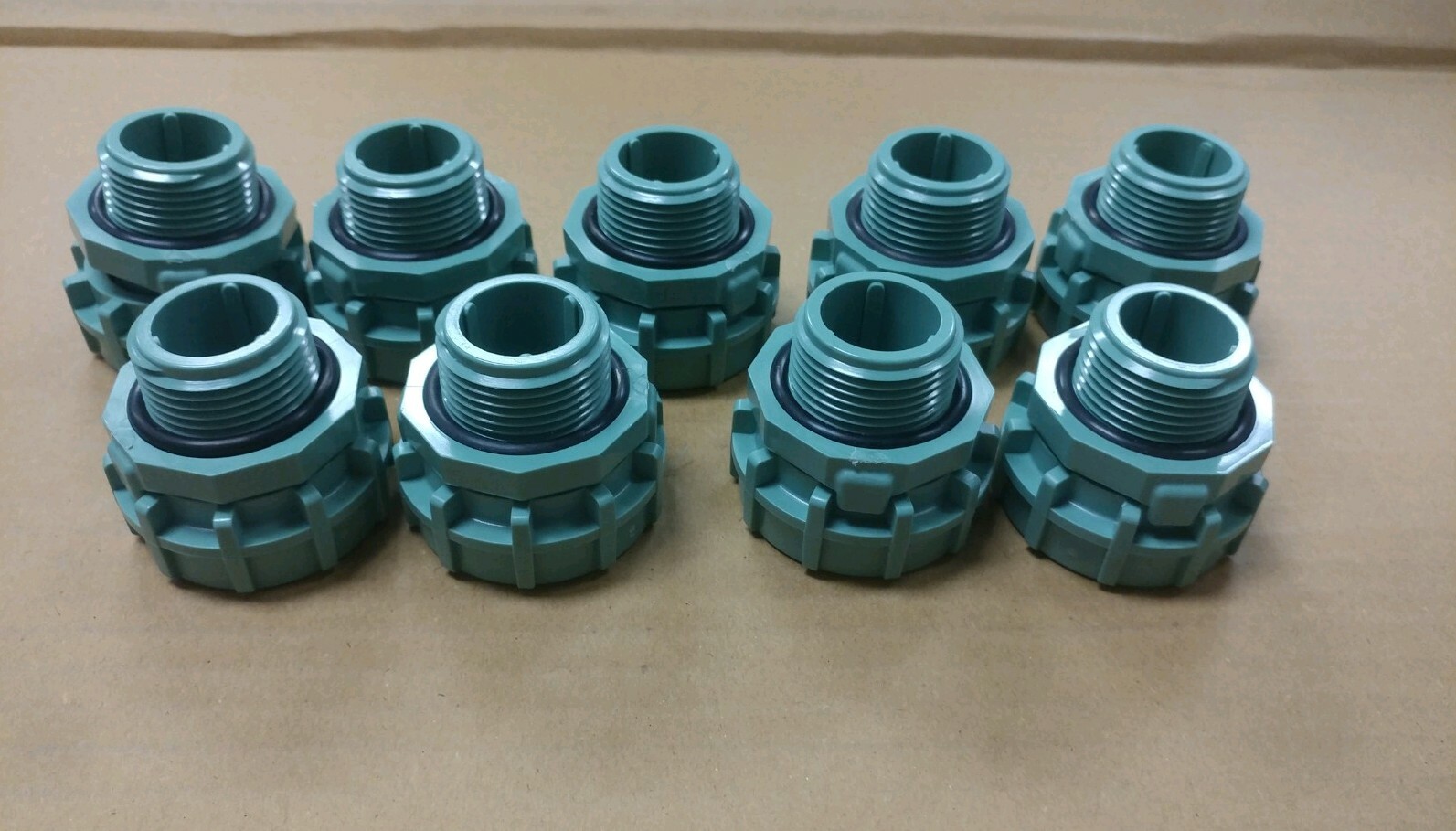 Qty-9 Orbit 1-Inch Manifold Swivel Adapters Qty-9 Orbit 1-Inch Manifold Swivel Adapters