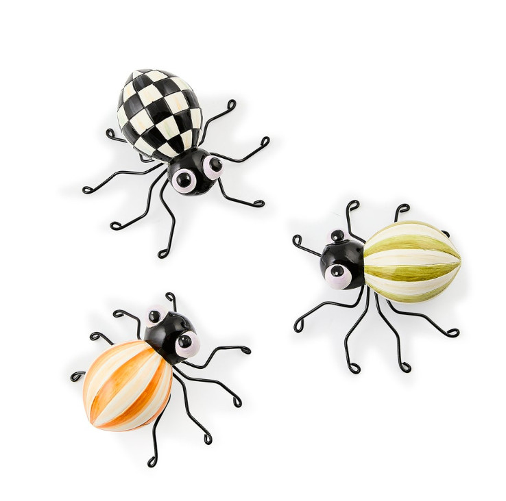  MacKenzie-Childs Fergal\'s Friend Spiders, Set of 3 NEW US STOCK