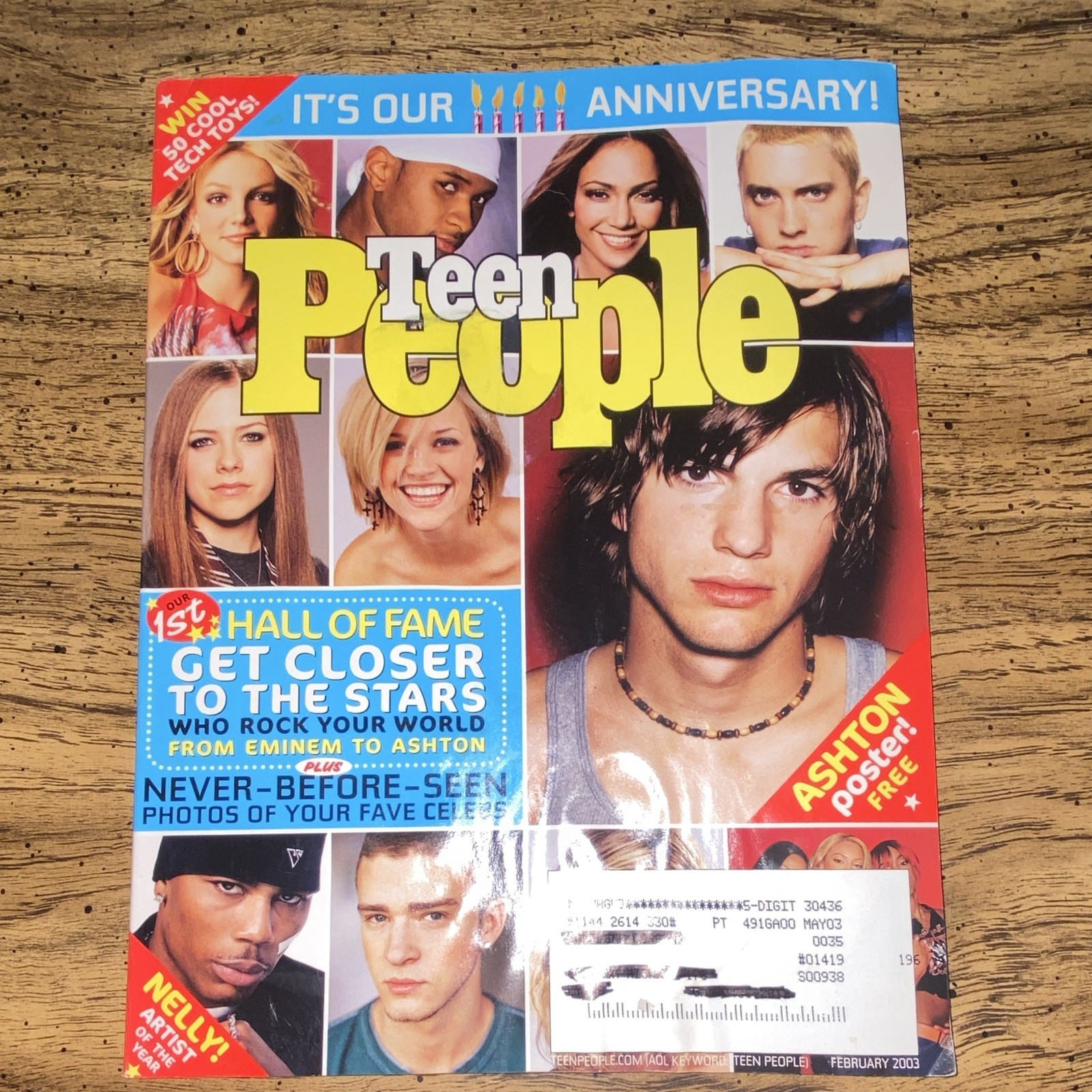 Teen People Feb 2003 Ashton Kutcher Teen People Feb 2003 Ashton Kutcher
