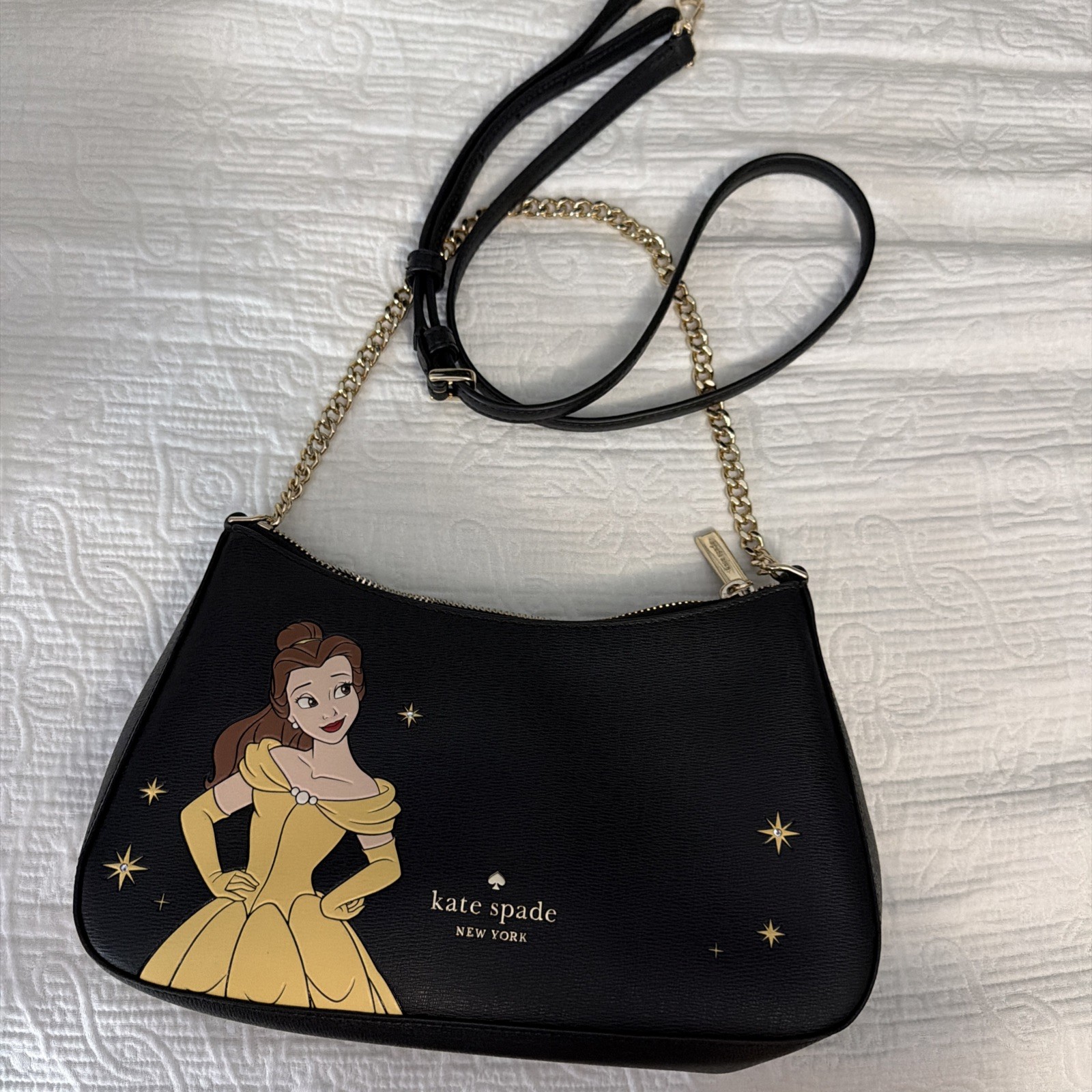 Disney x Kate Spade Beauty and the Beast Belle Convertible Crossbody Purse