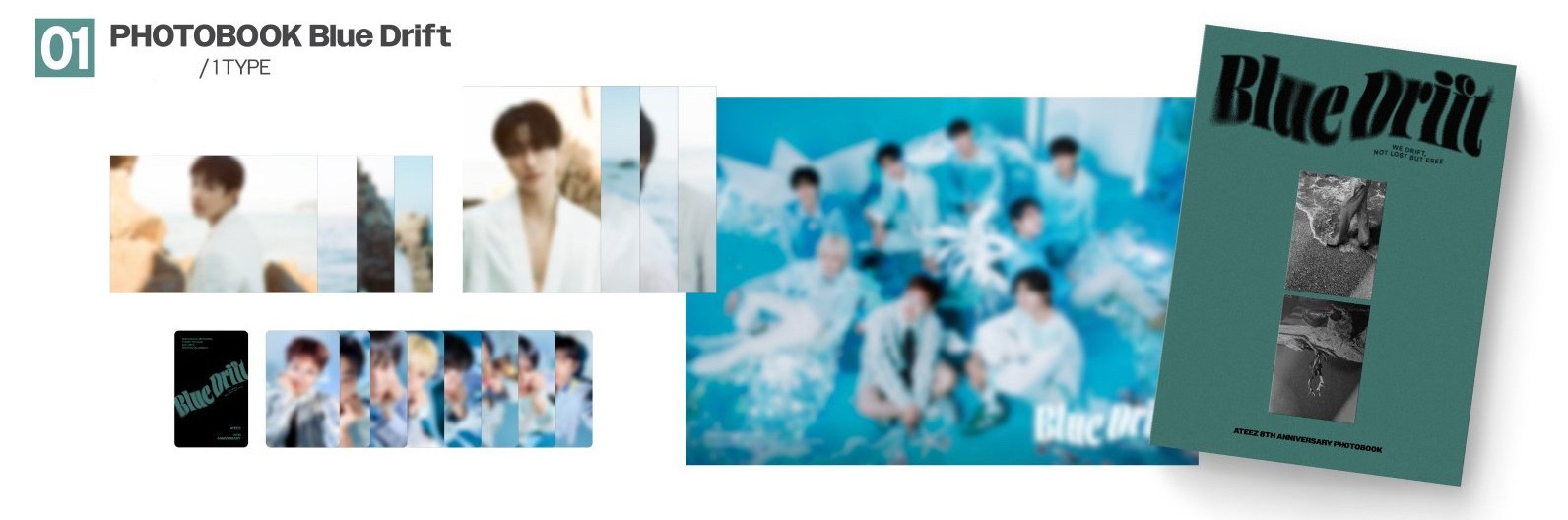 [OFFLINE] ATEEZ 8th Anniversary Exhibition : BLUE DRIFT OFFICIAL MD + Tracking