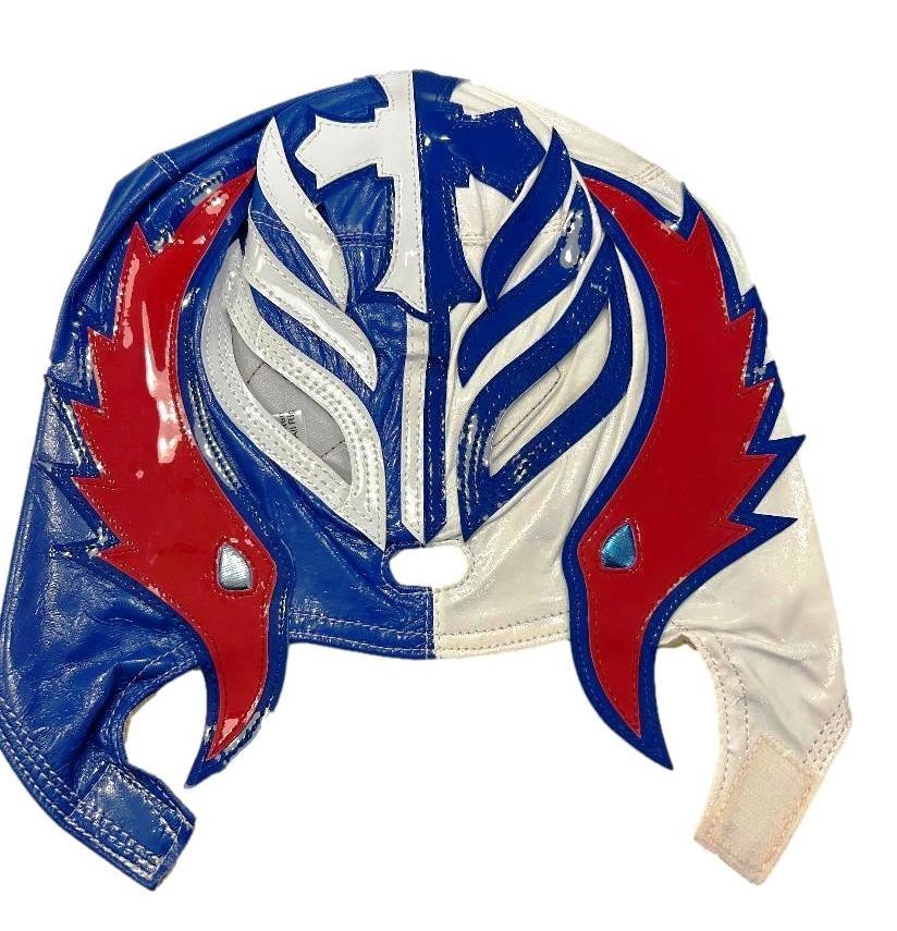 WWE Rey Mysterio  Blue/Red Full Head Latex Adult Size Mask
